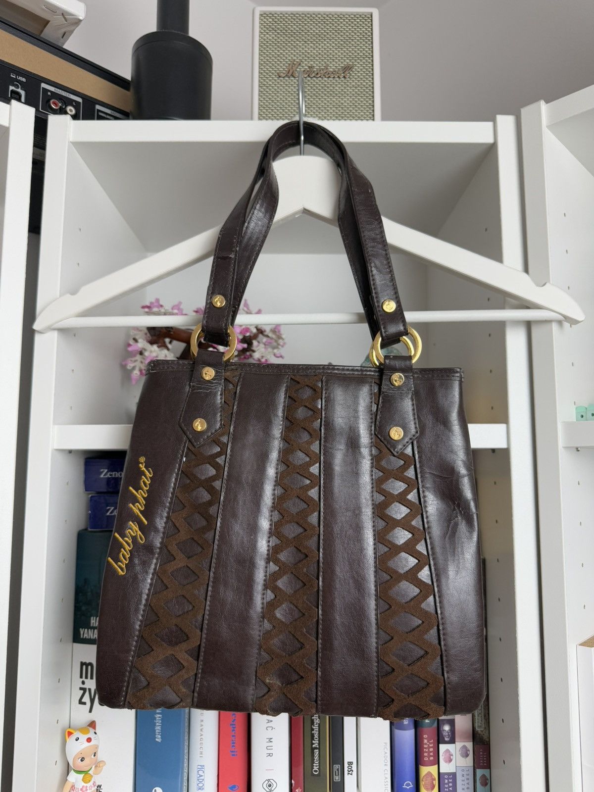 Japanese Brand Vintage y2k Baby phat leather shoulder hand bag avantgarde Size ONE SIZE - 1 Thumbnail