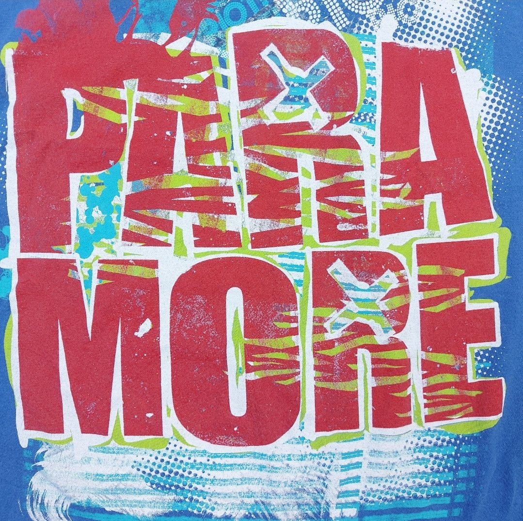 Band Tees Vintage 2007 Paramore Band Riot Album Emo Scene MySpace TEE Size US M / EU 48-50 / 2 - 6 Thumbnail