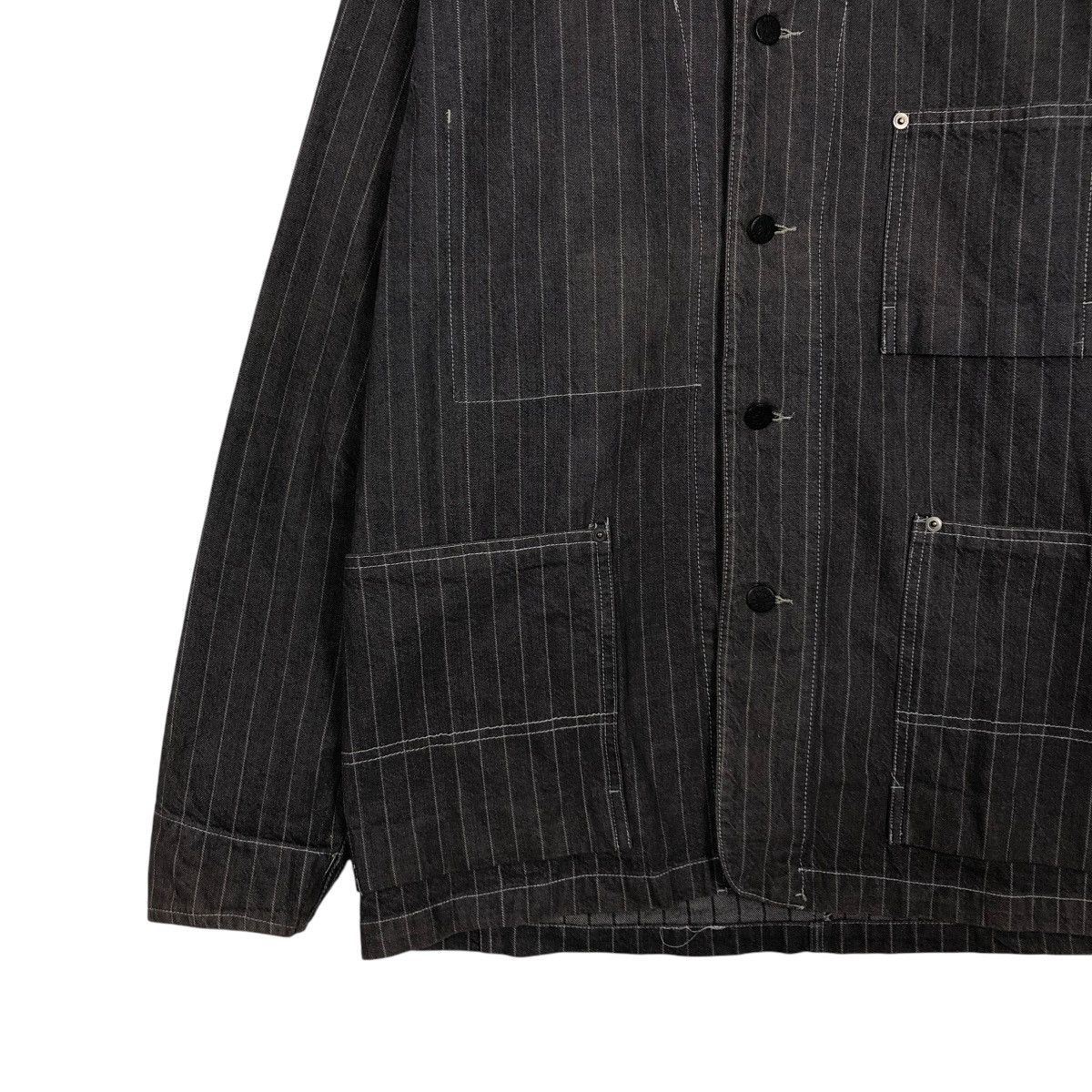 Japanese Brand 🔥VINTAGE HICKORY CHORE JACKET BREATH STRIPED ISSEY MIYAKE Size US M / EU 48-50 / 2 - 6 Thumbnail