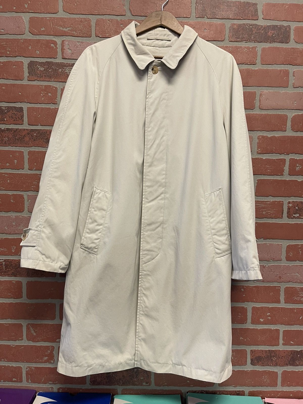 Burberry Size L - Burberry London Trench Coat Nova Lining Size L / US 10 / IT 46 - 1 Thumbnail
