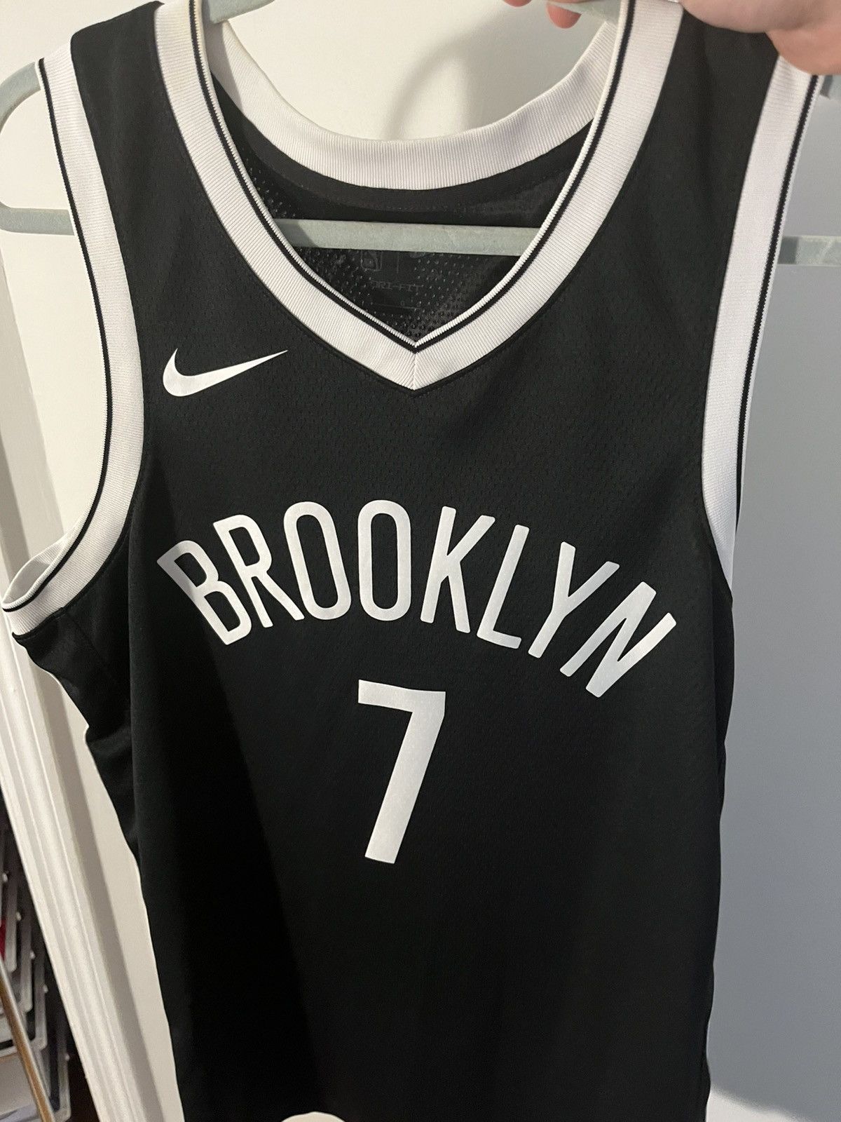 NBA Kevin Durant Nets Jersey Size US L / EU 52-54 / 3 - 2 Thumbnail