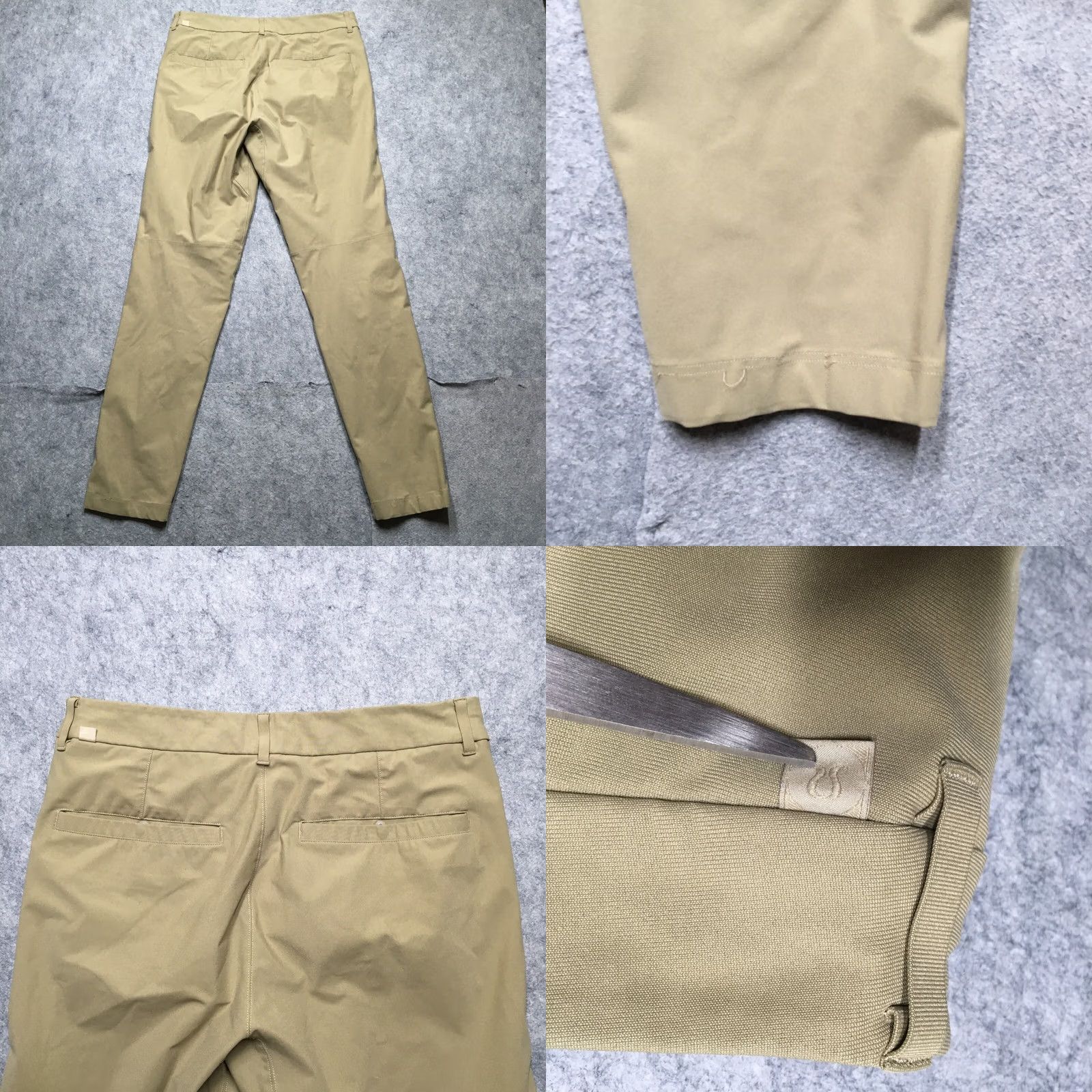 Lululemon Lululemon ABC Pant Mens 30x30 Beige Chino Slim Performance Golf Flat Front Classic Pockets Logo Size US 30 / EU 46 - 8 Thumbnail