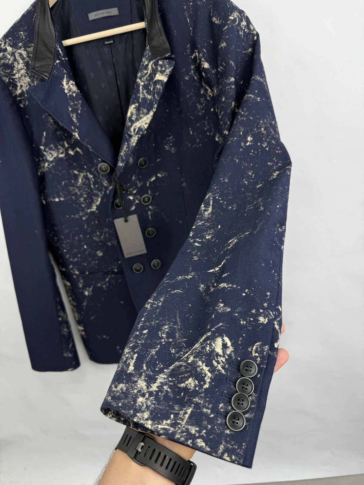 John Varvatos ❗️NEW 🇮🇹 John Varvatos Archival Art Blazer Jacket Rare Italy Size US L / EU 52-54 / 3 - 12 Thumbnail