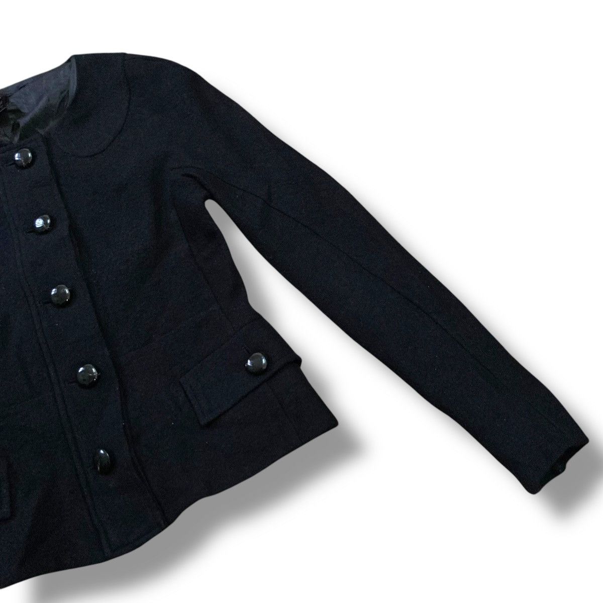 Marc Jacobs MARC by MARC JACOBS BUTTON UP WOOL CROP JACKET Size XS / US 0-2 / IT 36-38 - 5 Thumbnail