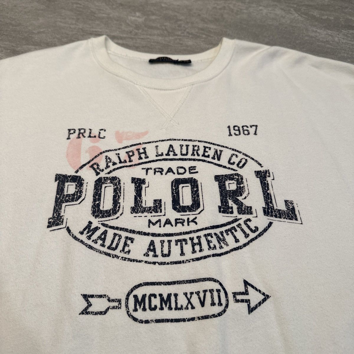 Polo Ralph Lauren Polo Ralph Lauren 67 Women’s Crewneck Sweatshirt White XL Size XL / US 12-14 / IT 48-50 - 2 Thumbnail