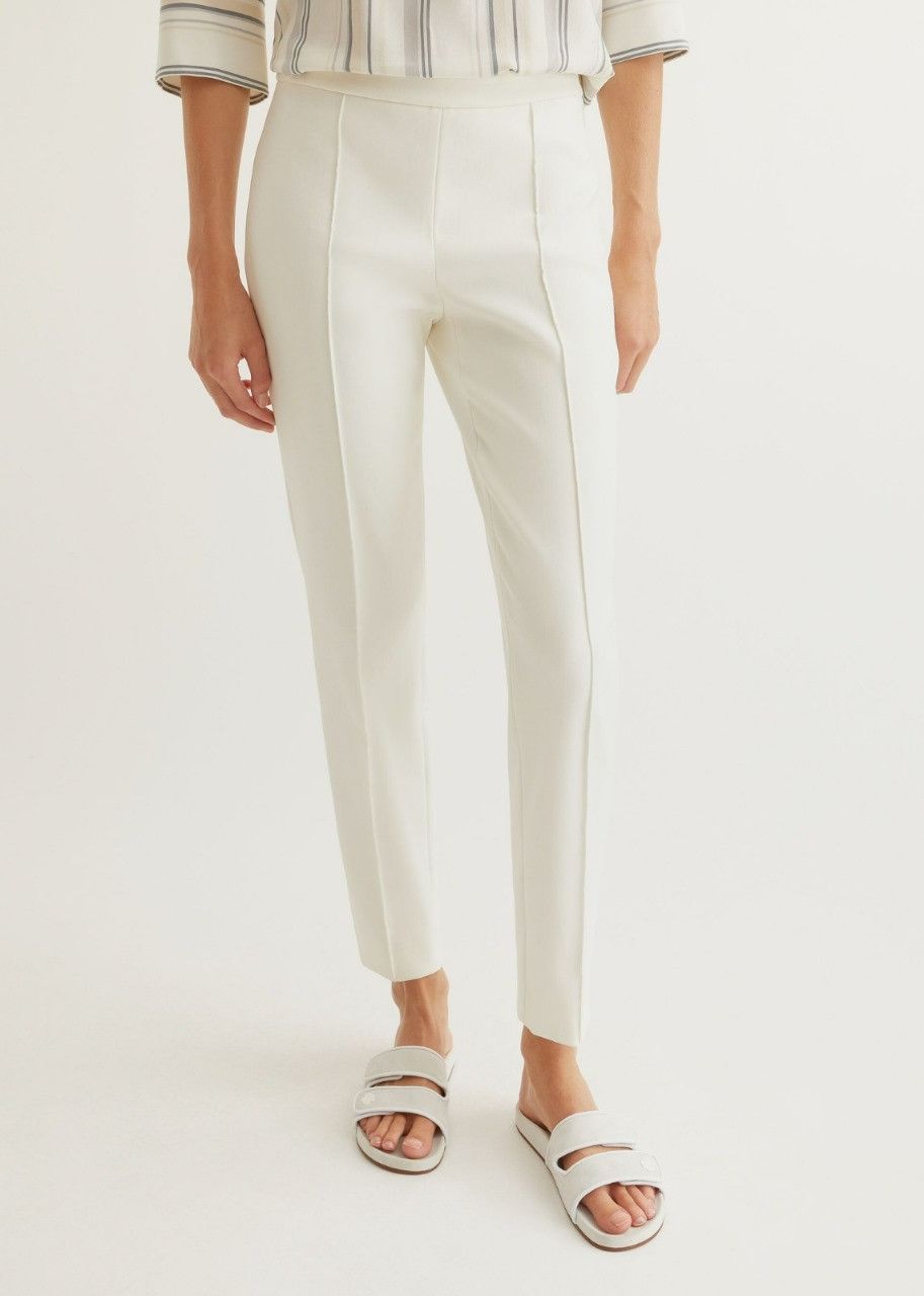 Loro Piana o1srvl11e0424 Trouser in White Size 32" / US 10 / IT 46 - 3 Thumbnail