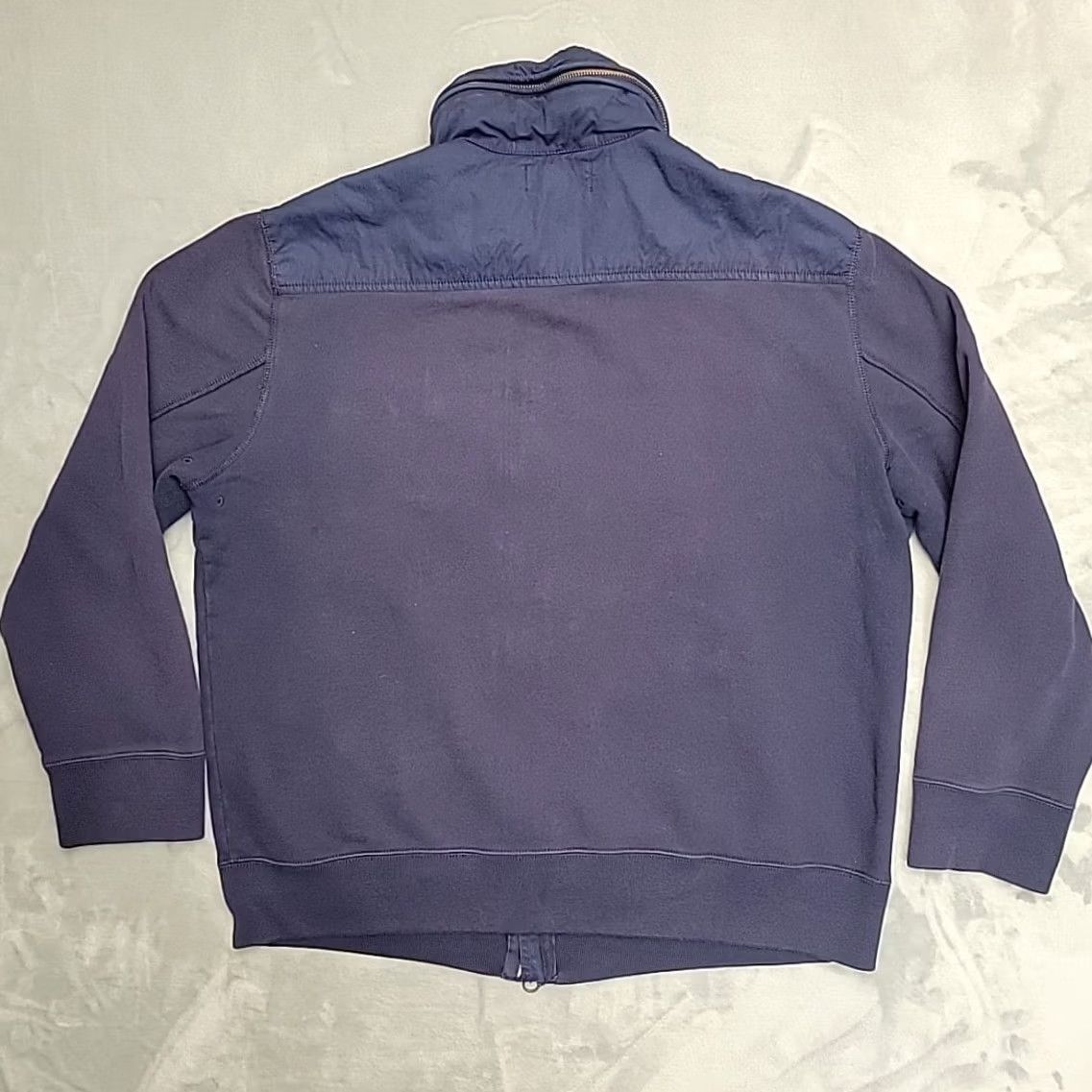 Polo Ralph Lauren Polo Ralph Lauren Jacket Mens L Navy Hooded Full Zip Hybrid Fleece Hoodie Size US L / EU 52-54 / 3 - 7 Thumbnail