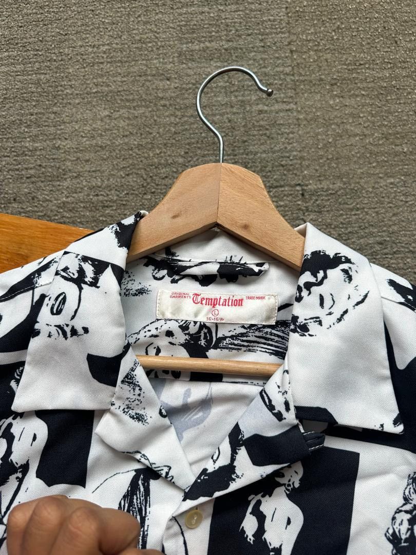 Other MARILYN MONROE FULLPRINT OPEN COLLAR LONGSLEEVE Size US L / EU 52-54 / 3 - 3 Thumbnail