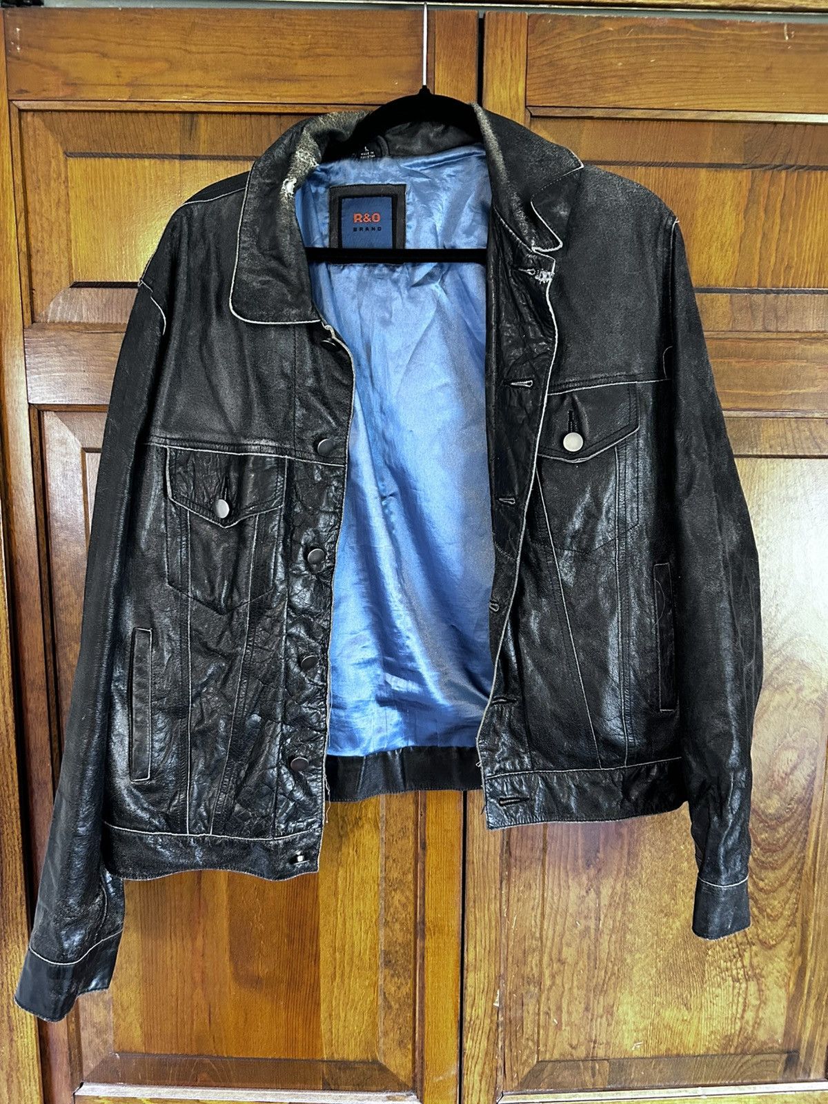 Other R&O vintage leather jacket Size US L / EU 52-54 / 3 - 1 Thumbnail