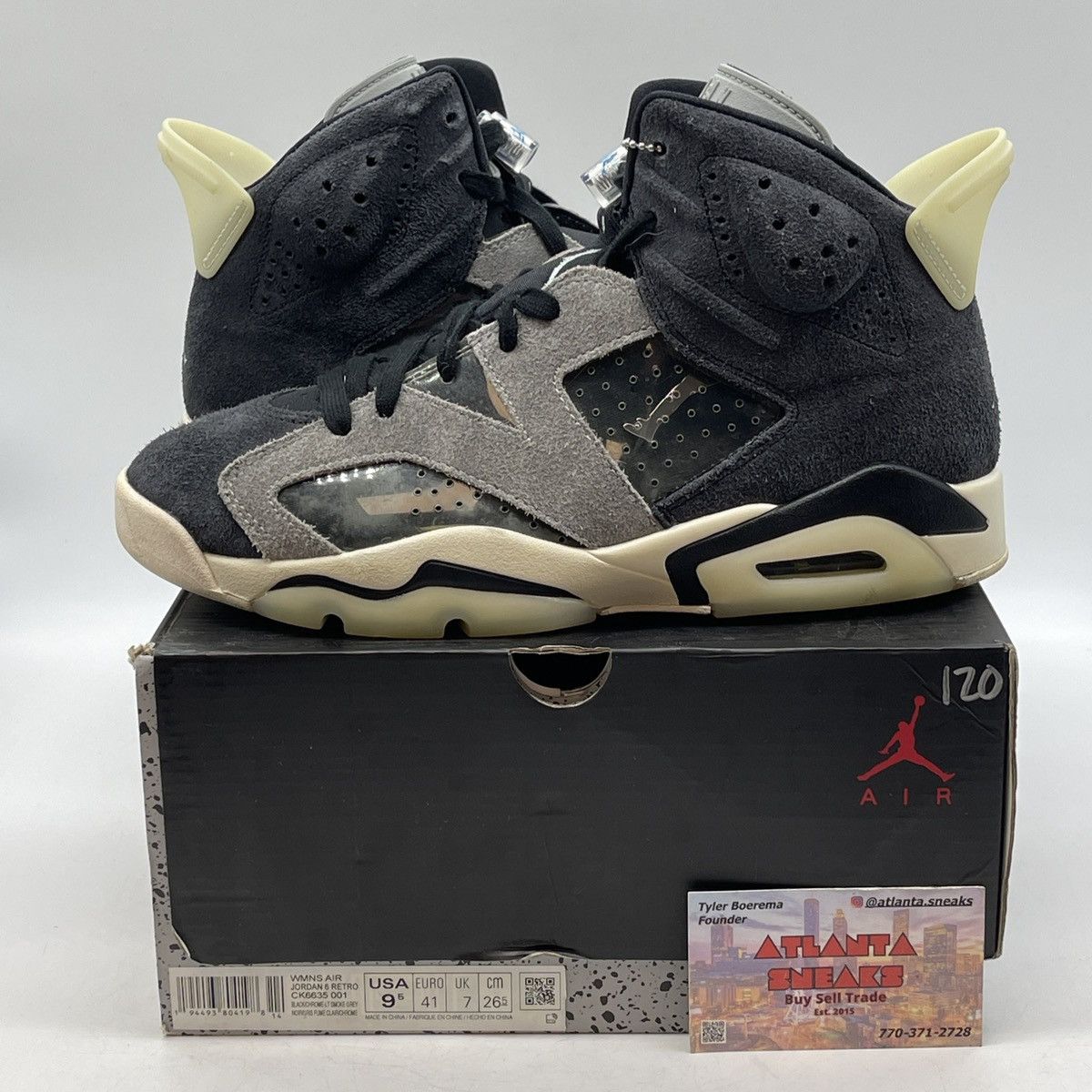 Wmns Air Jordan 6 tech chrome
