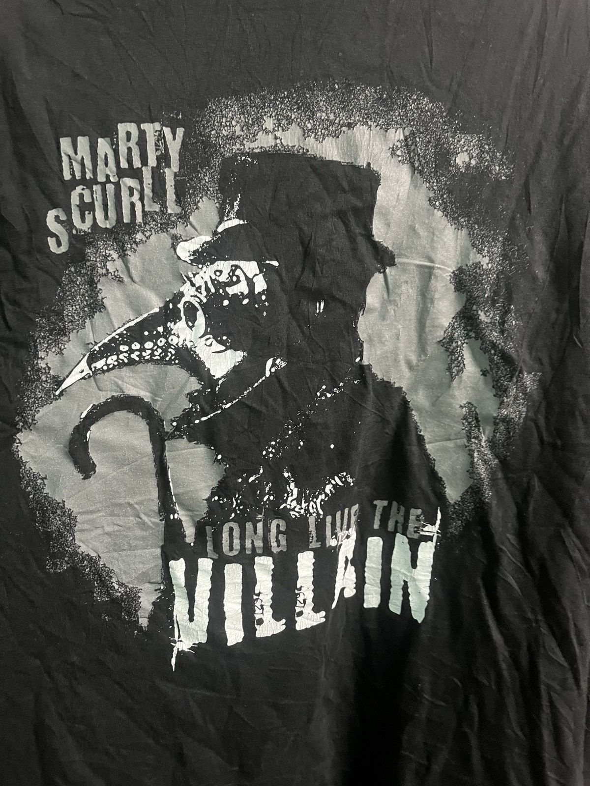 Vintage Vintage Marty Scrull Long Live The Villain T shirt Size US XL / EU 56 / 4 - 3 Thumbnail