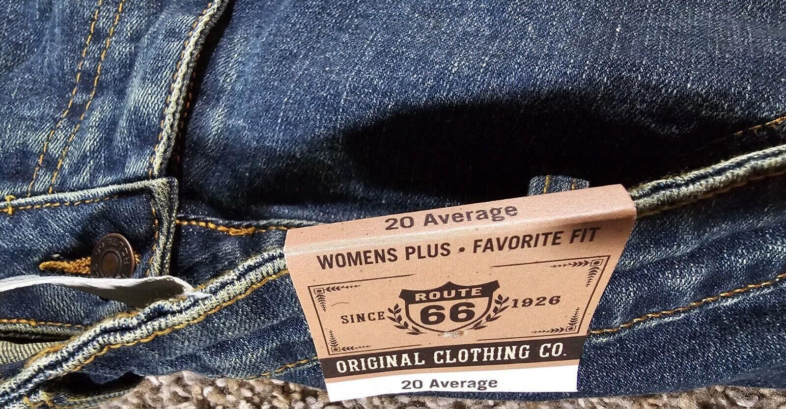 Route 66 Route 66 womens + Favorite Fit Average Bootcut 20A 20W NWT Size 42" / US 20 - 3 Thumbnail