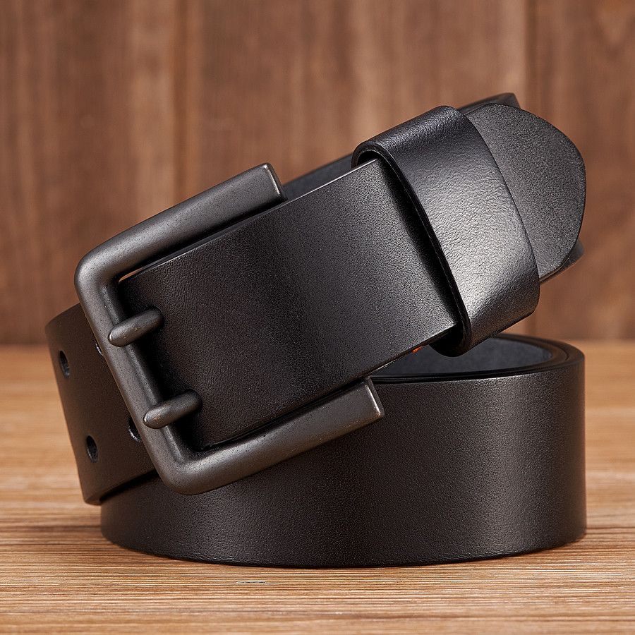 Japanese Brand × Leather Double Pin Buckle Leather Belt Size ONE SIZE - 3 Thumbnail