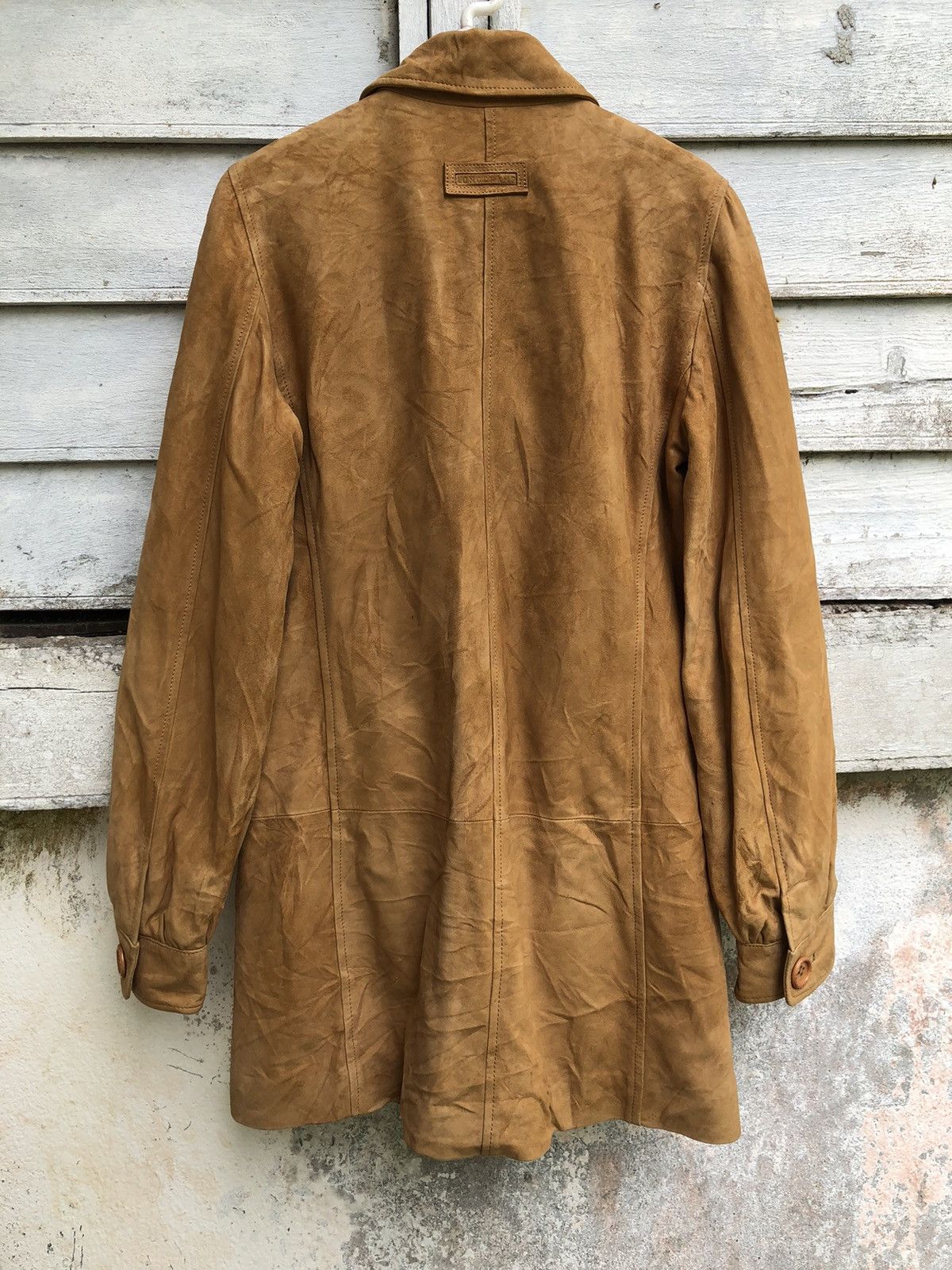 Leather × Longchamp Longchamp Suede TrenchCoat Size S / US 4 / IT 40 - 4 Thumbnail
