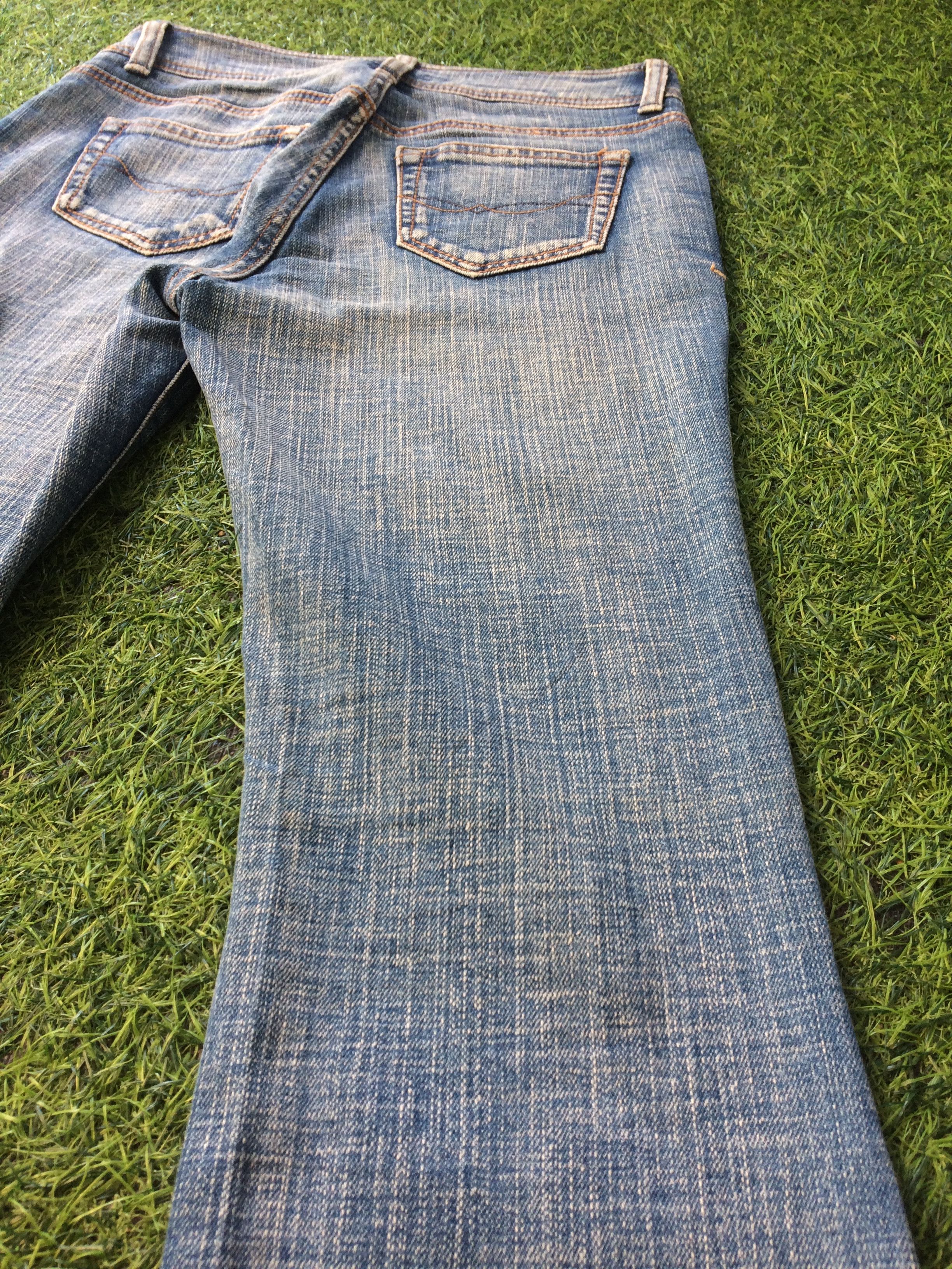 If Six Was Nine Japanese Bootcut Flared Jeans D-598 Size 25" / US 0 / IT 36 - 8 Thumbnail