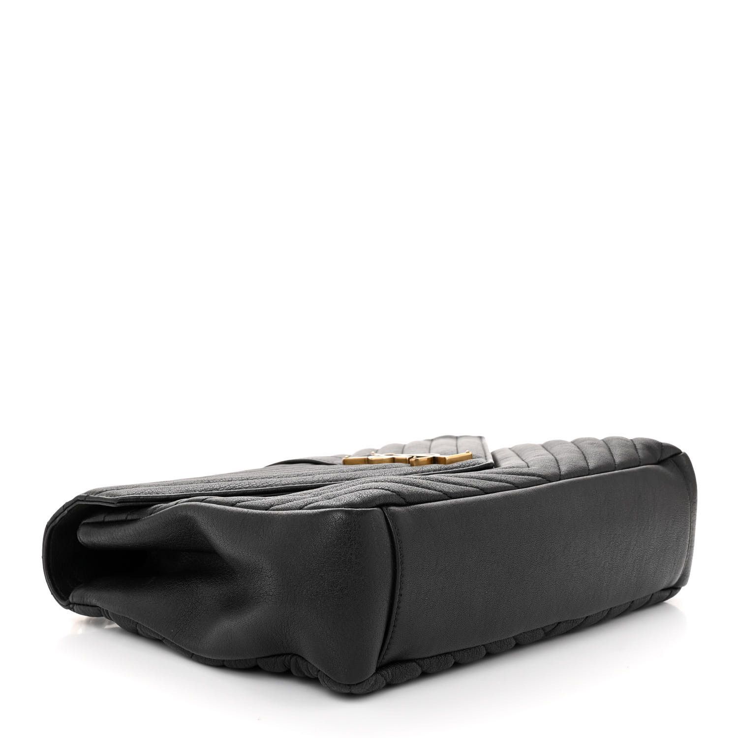 Saint Laurent Paris o1b1hav110924 Size: OS / College Large Leather Bag in Black Size ONE SIZE - 4 Thumbnail