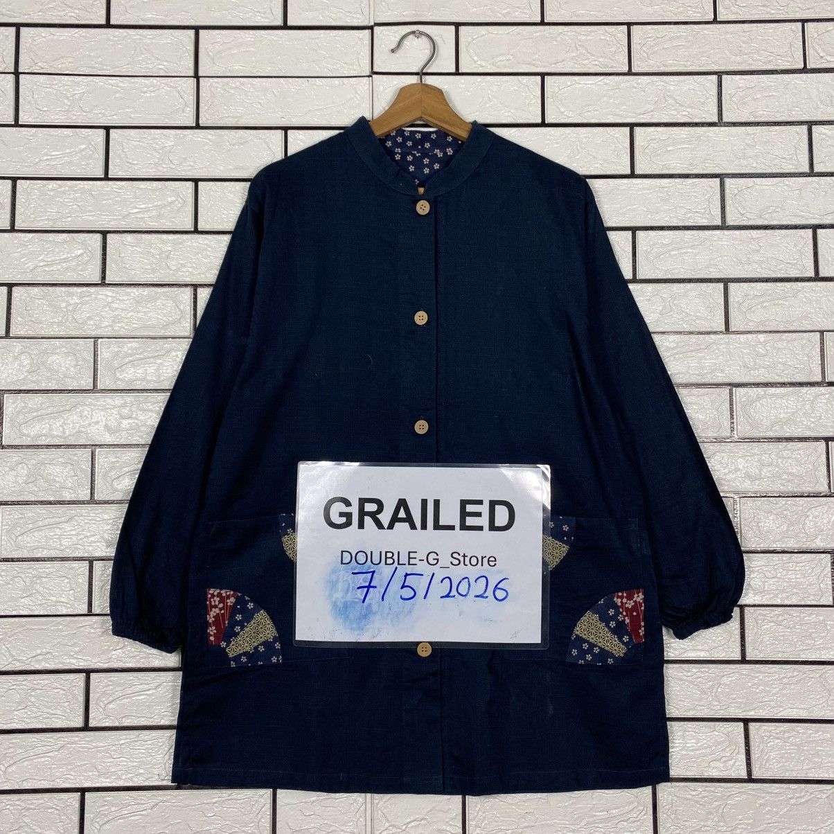 Japanese Brand 📌Vintage Indigo Kimono Japan Cardigan Jacket Issey Miyake Size US M / EU 48-50 / 2 - 1 Thumbnail