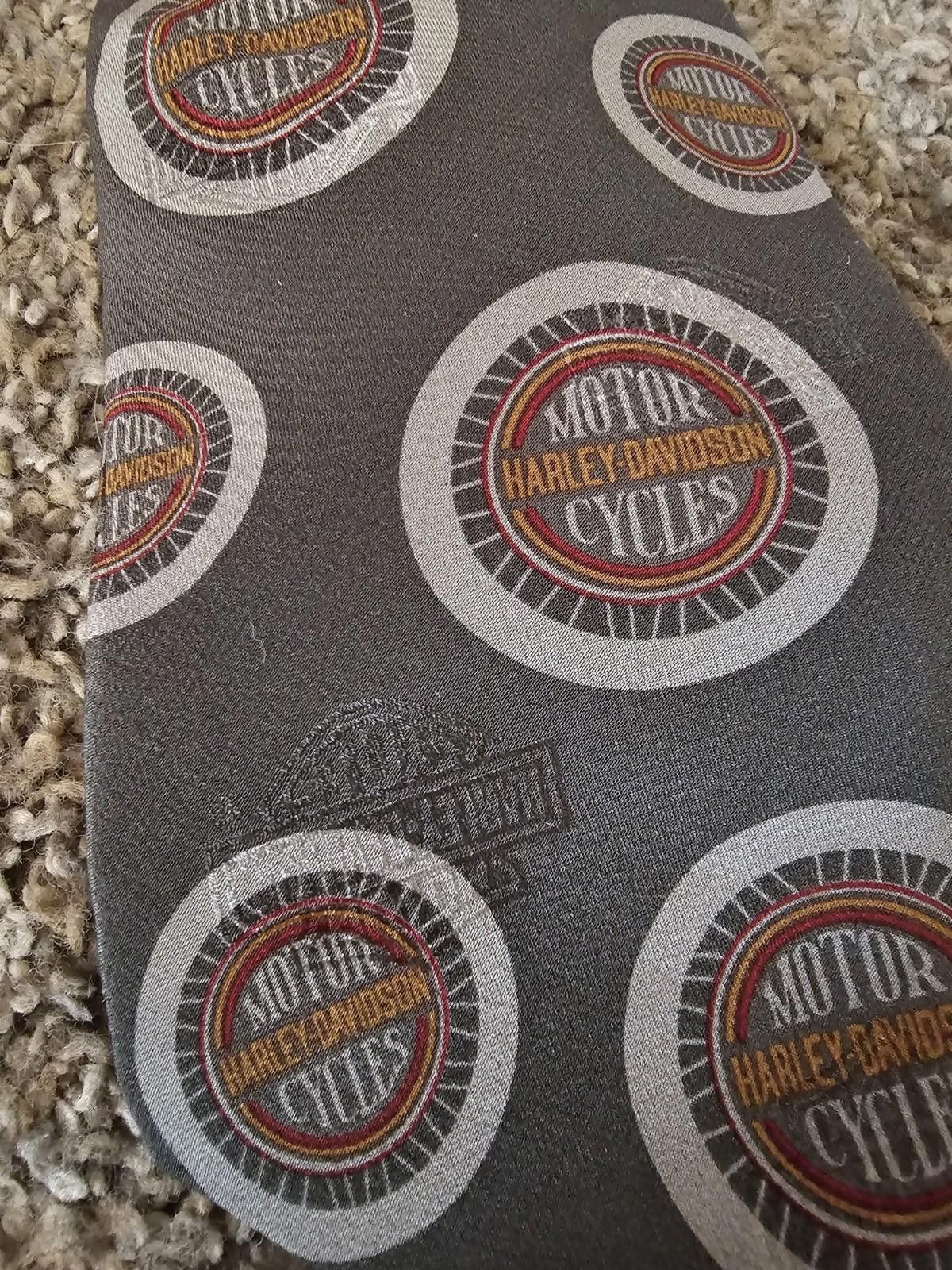 Ralph Marlin RM STYLE Ralph Marlin Harley Davidson Motor Cycles tie Size ONE SIZE - 3 Thumbnail