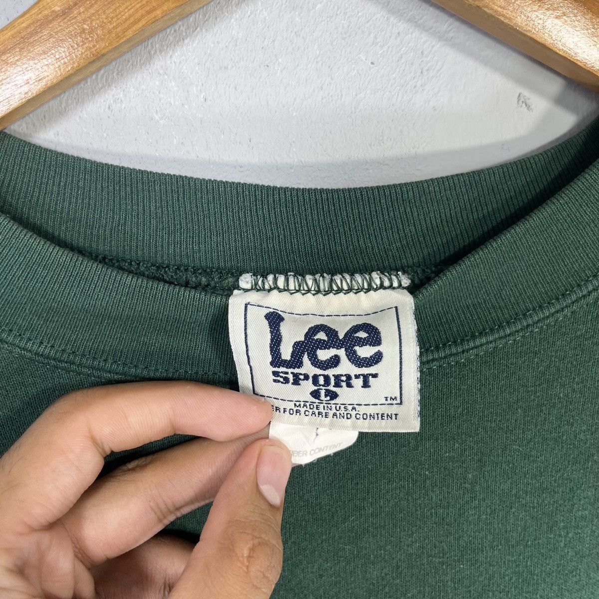 Lee × NFL × Vintage VINTAGE 90s LEE G PACKERS NFL BIG LOGO PRINTED 1997 Size US L / EU 52-54 / 3 - 5 Thumbnail