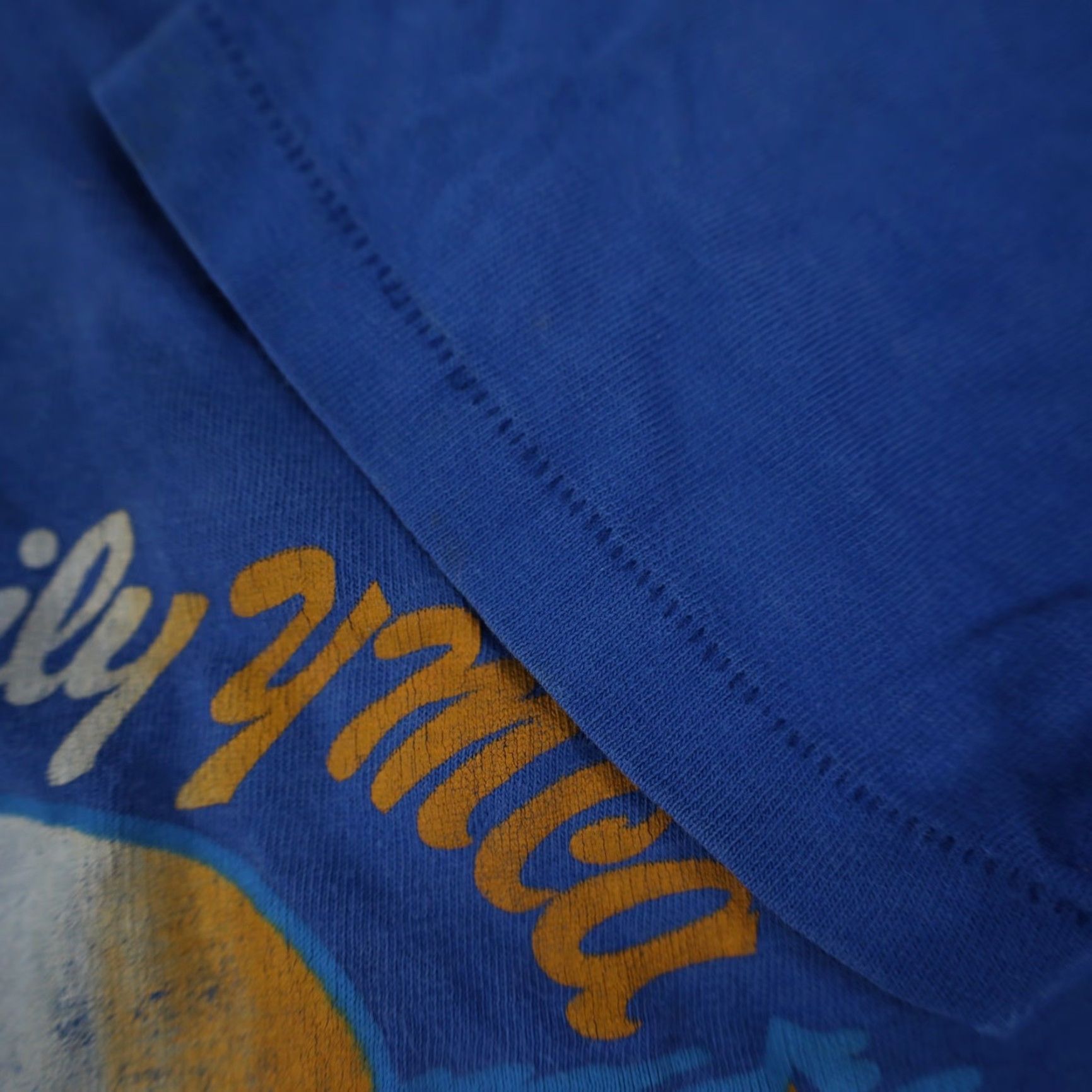 Vintage VINTAGE True Eugene Family YMCA Camp Mens Medium Graphic T Shirt Blue Size US M / EU 48-50 / 2 - 6 Thumbnail