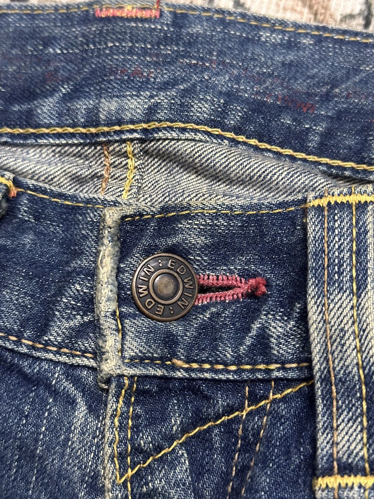 If Six Was Nine 💥Edwin Japan💥 Japanese brand Edwin Red Tab 💥 Size US 33 - 9 Thumbnail