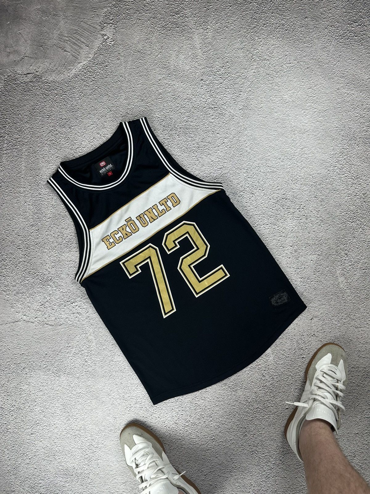 Ecko Unltd. × Vintage Vintage Ecko Unltd 72 Mesh Basketball Tank Y2K Size US S / EU 44-46 / 1 - 3 Thumbnail