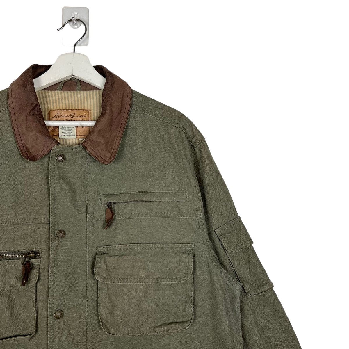 Eddie Bauer × Vintage 🔥 VINTAGE EDDIE BAUER OUTDOOR SAFARI HUNTING TACTICAL JACKET Size US M / EU 48-50 / 2 - 6 Thumbnail