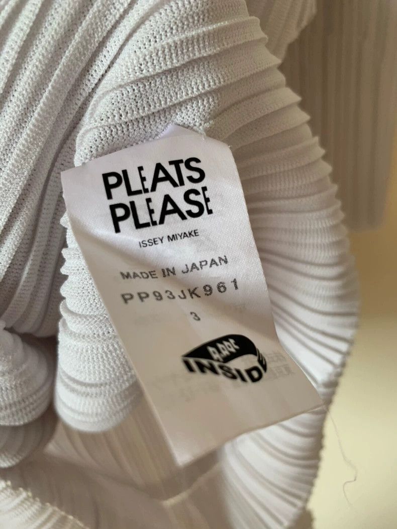 Issey Miyake Issey Miyake size:3 Light grey short-sleeved T-shirt for t Size XS / US 0-2 / IT 36-38 - 5 Thumbnail