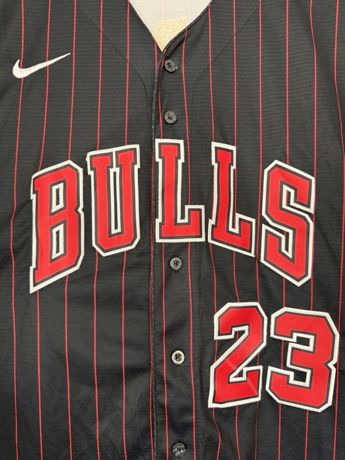 Nike NIKE CHICAGO BULLS MICHAEL JORDAN 23 BASEBALL JERSEY MLB NBA Size US XL / EU 56 / 4 - 5 Thumbnail
