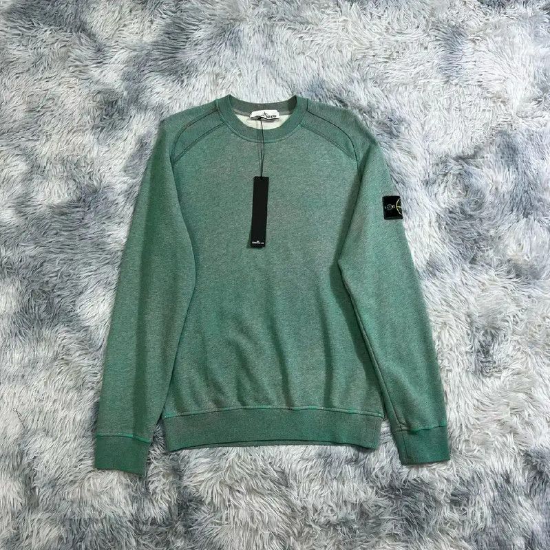 Stone Island Stone Island Men's Light Gray Sweatshirt 0089 Size US S / EU 44-46 / 1 - 1 Thumbnail