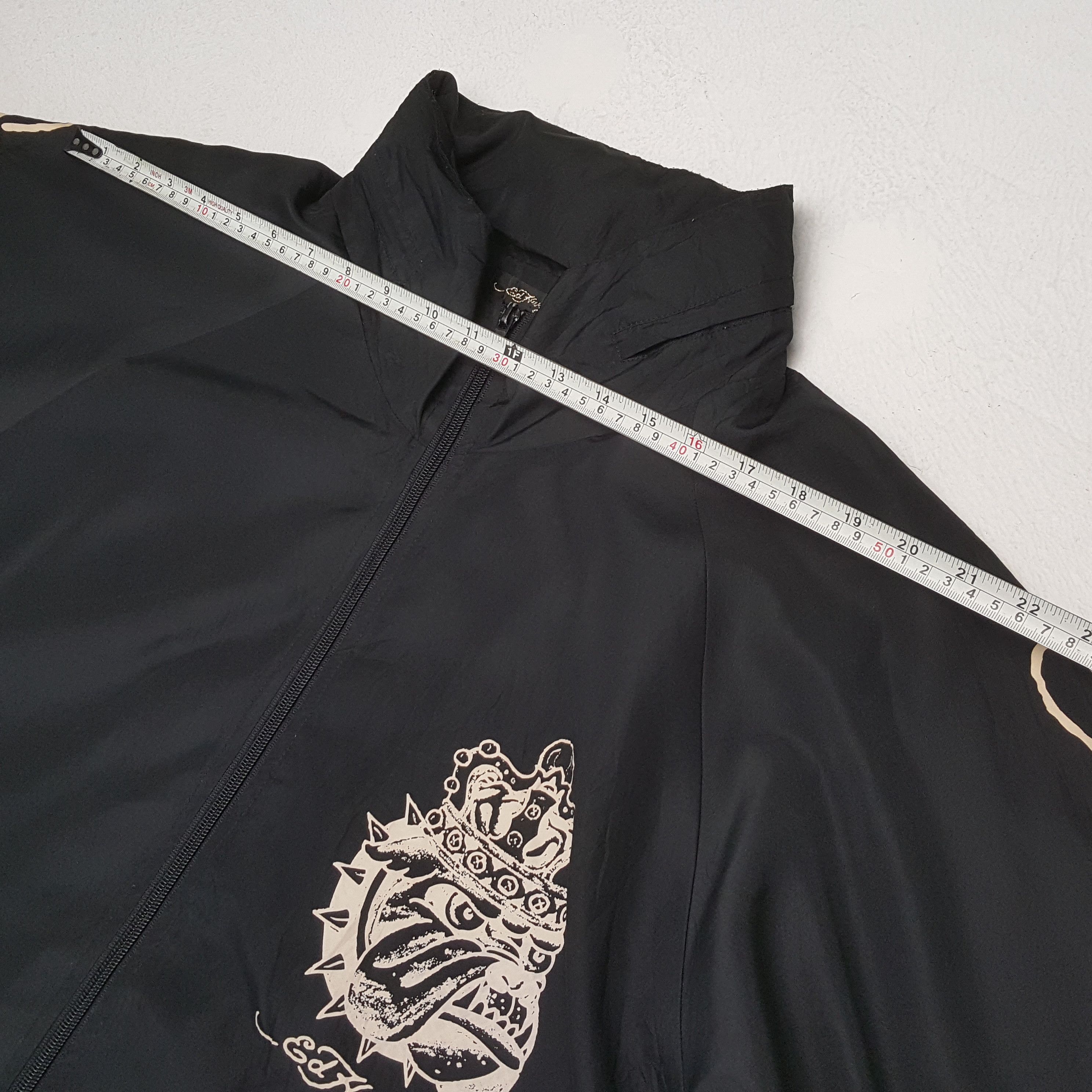 Ed Hardy × Vintage ED HARDY Designer Brand Windbreaker Jacket Size US L / EU 52-54 / 3 - 5 Thumbnail