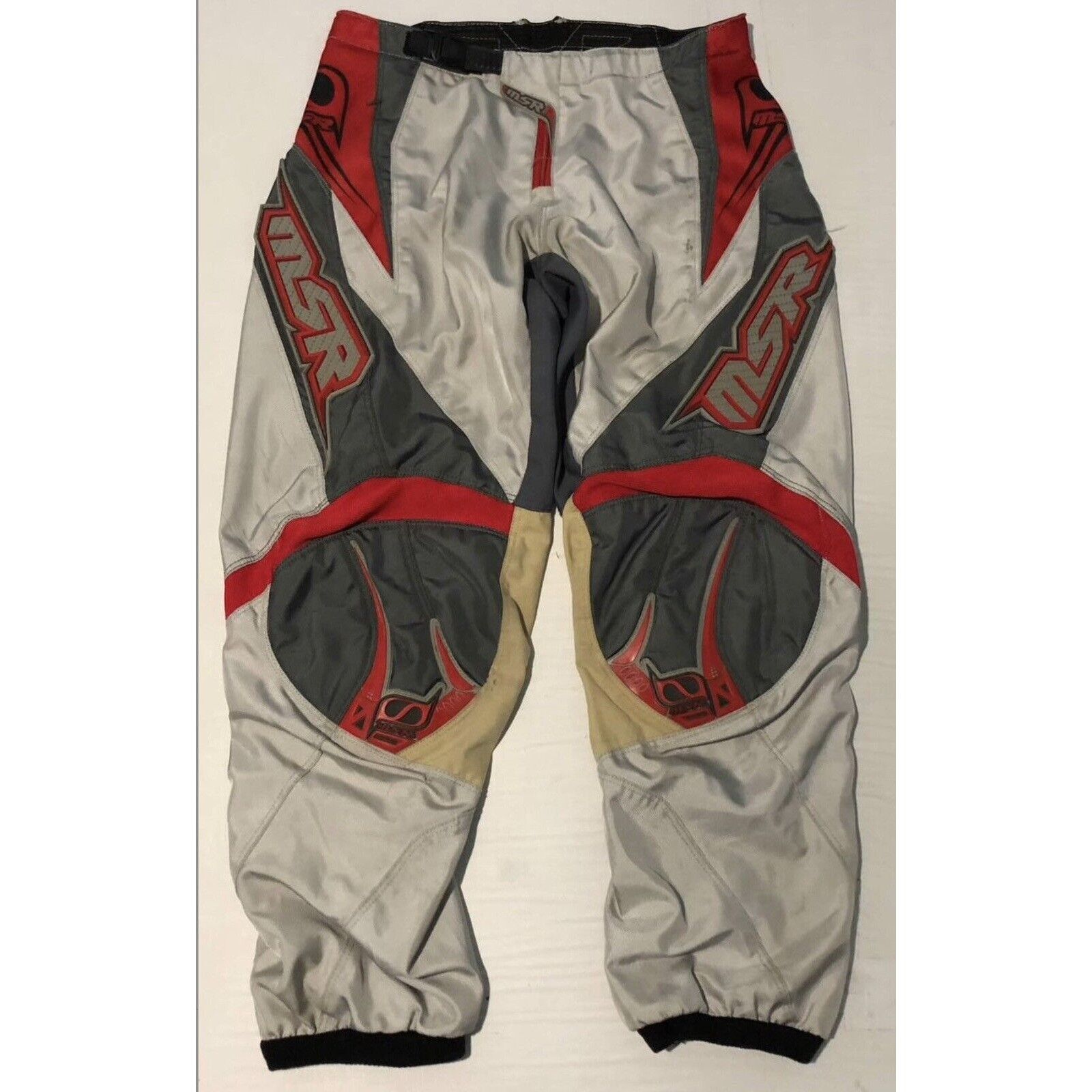 Other MSR Racing Riding Pants Size 28 Men Padded knees , elastic p Size US 28 / EU 44 - 3 Thumbnail