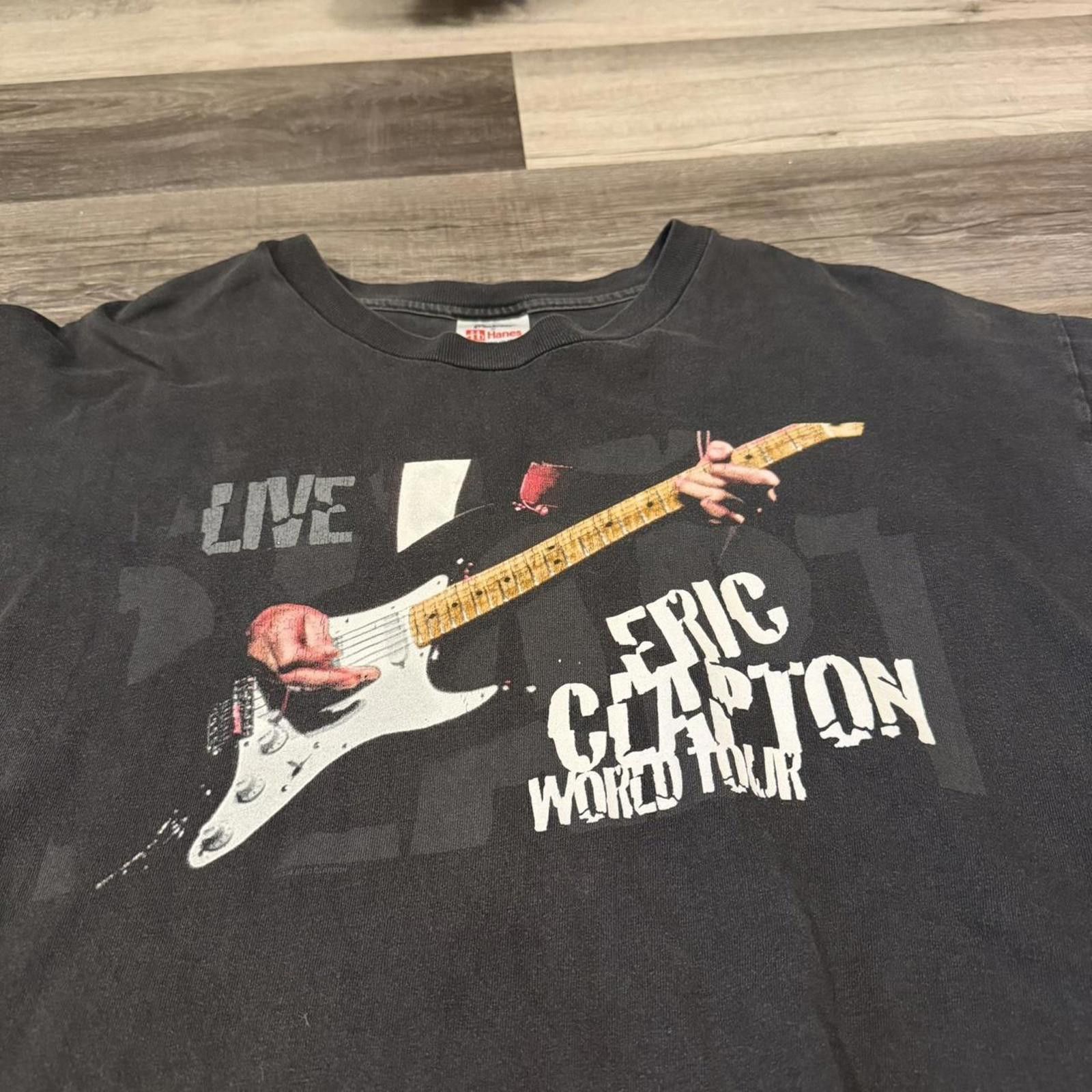 Hanes vintage Eric Clapton world tour t shirt 1998 XL Size US XL / EU 56 / 4 - 3 Thumbnail