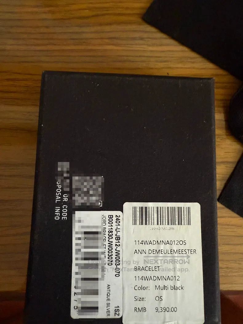 Ann Demeulemeester Ann Demeulemeester double streamer bracelet Size ONE SIZE - 5 Thumbnail