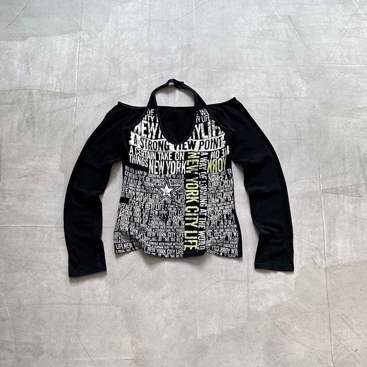 トップス HYSTERIC GLAMOUR long sleeves y2k grunge Hysteric Glamour × Japanese Brand × Vintage Amazing Y2K Hysteric