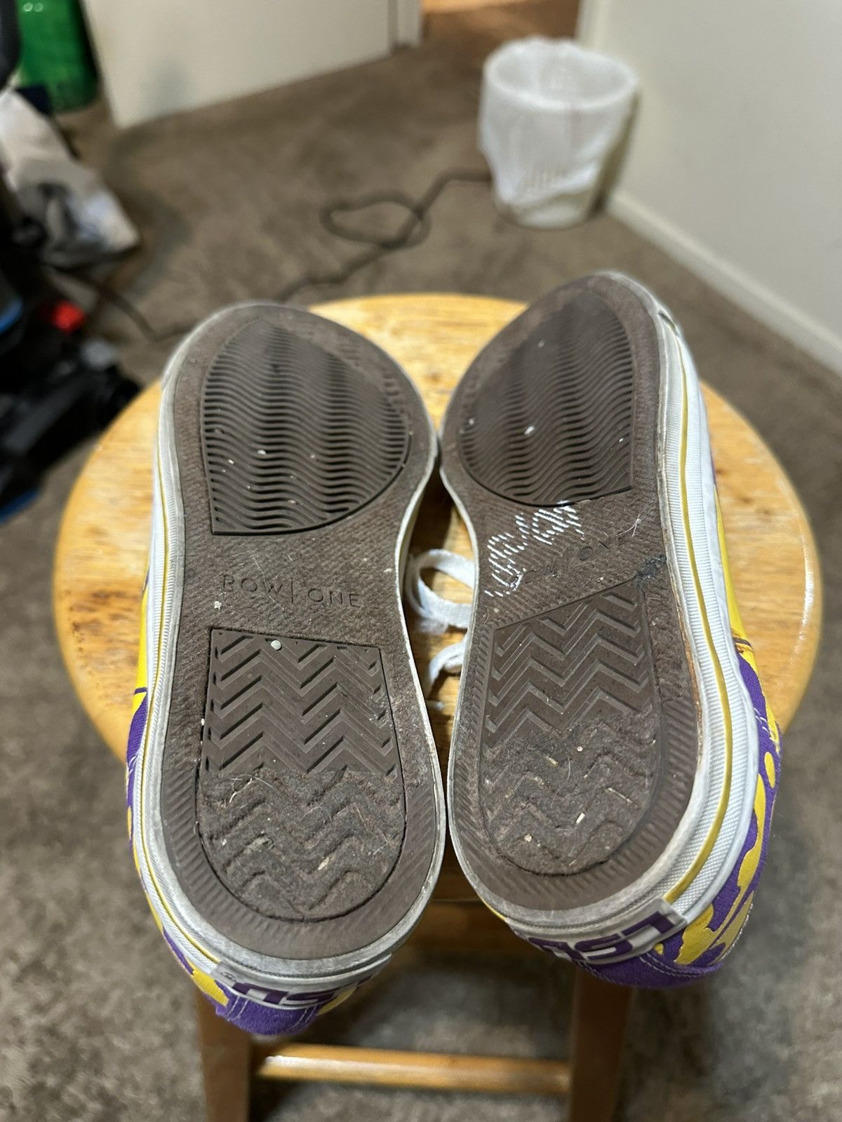 NCAA Vintage NCAA LSU Tigers “triple strips” 00s size 7.5 Size US 7.5 / EU 40-41 - 6 Thumbnail