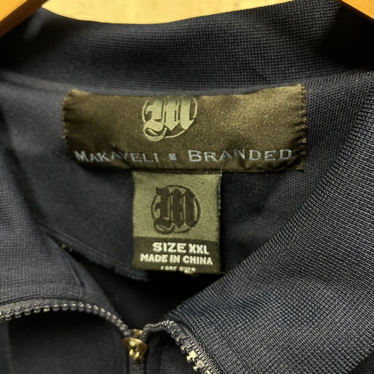 Makaveli × Vintage Vintage Y2K Makaveli Branded Tupac Full Zip Track Jacket XXL Size US XXL / EU 58 / 5 - 5 Thumbnail
