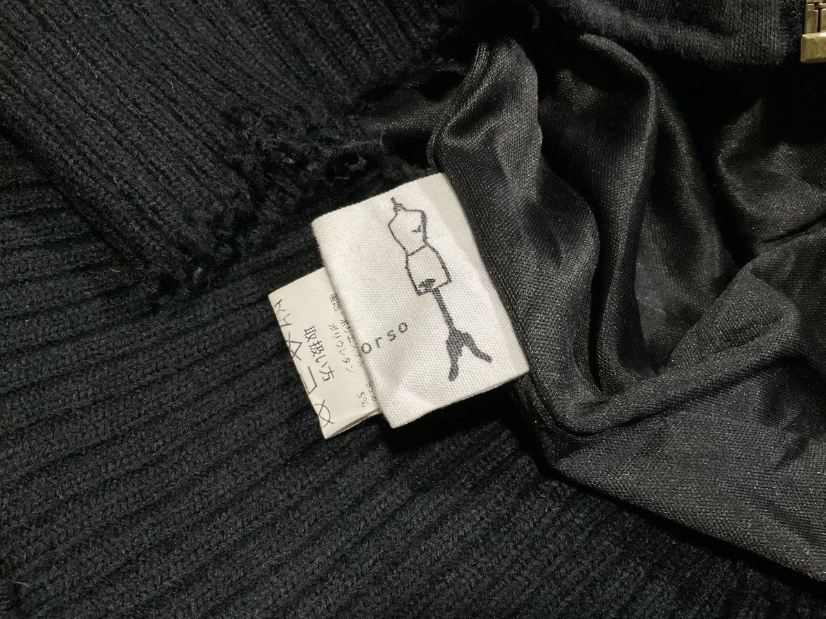 Designer × Japanese Brand 🔥Y2K Avant Garde Rick Owens Style Patterntorso Wool Coat Size US XL / EU 56 / 4 - 15 Thumbnail