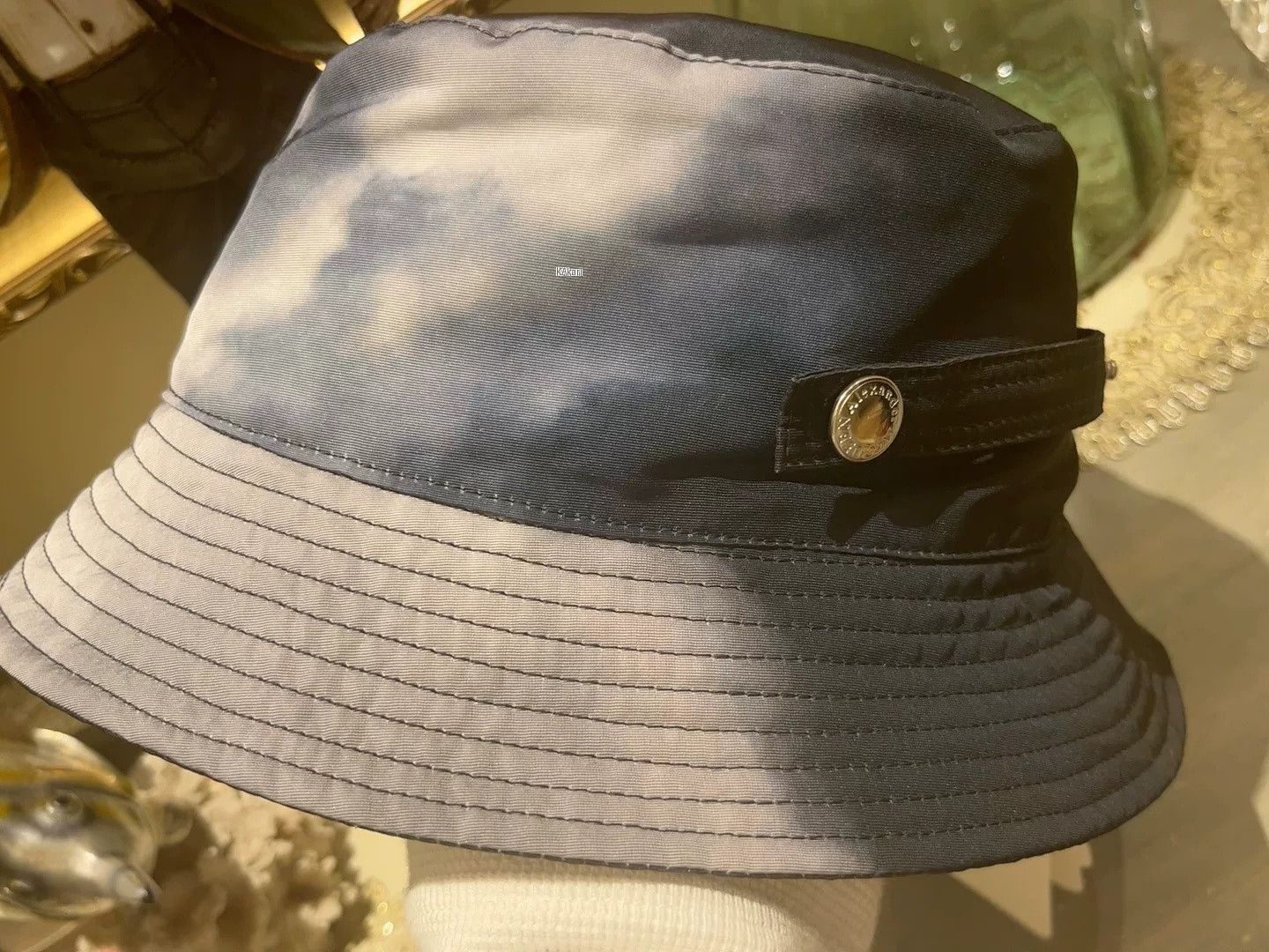 Alexander McQueen Alexander McQueen Midnight Blue Bucket Hat Size ONE SIZE - 4 Thumbnail