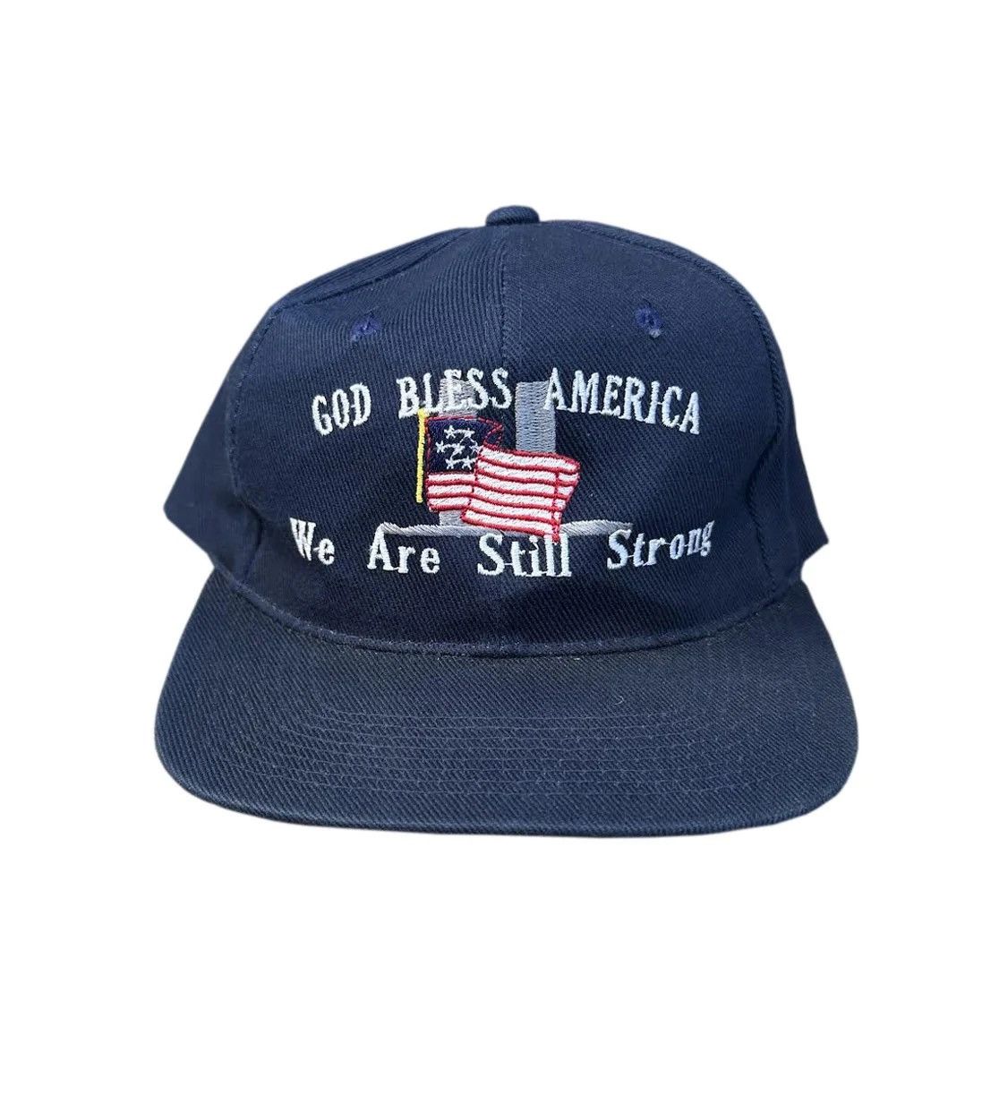 Vintage Vintage 9-11 God Bless America Hat Size ONE SIZE - 1 Thumbnail