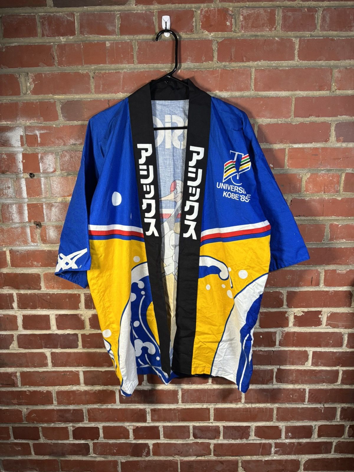 Other Vintage 1985 Kobe Universiade Happi Coat Japanese Asics Size US XL / EU 56 / 4 - 1 Thumbnail