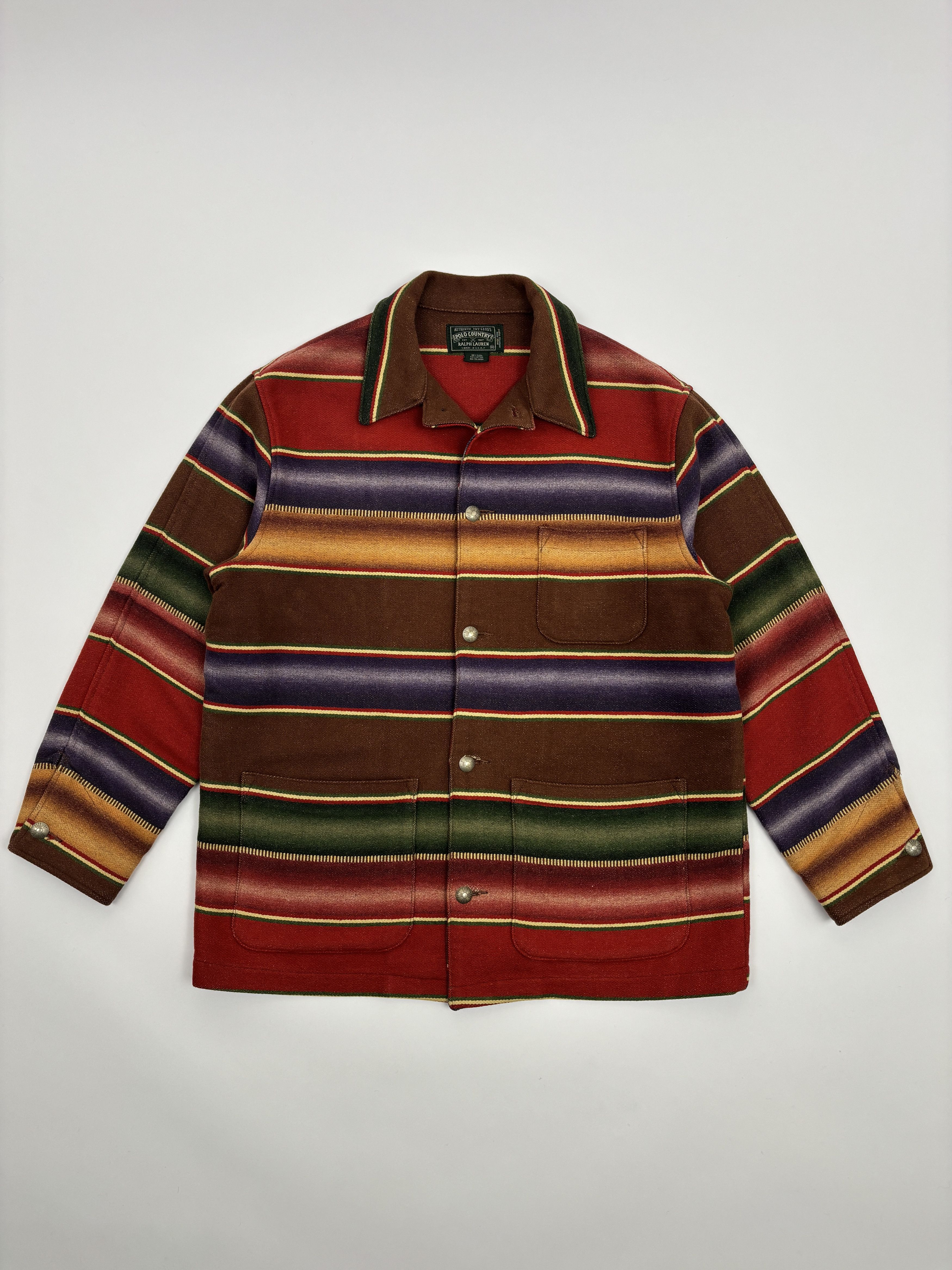 Ralph Lauren Ralph Lauren Polo Country Serape Jacket Made in USA Size US M / EU 48-50 / 2 - 1 Thumbnail