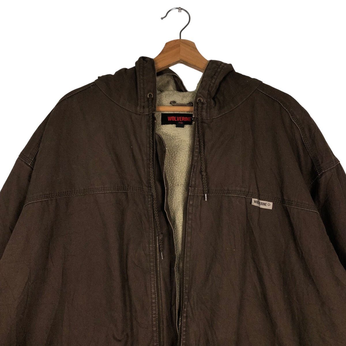 Japanese Brand Vtg Chore Jacket Duck Canvas Wolverine Inspire Carhartt USA Size US XXL / EU 58 / 5 - 3 Thumbnail