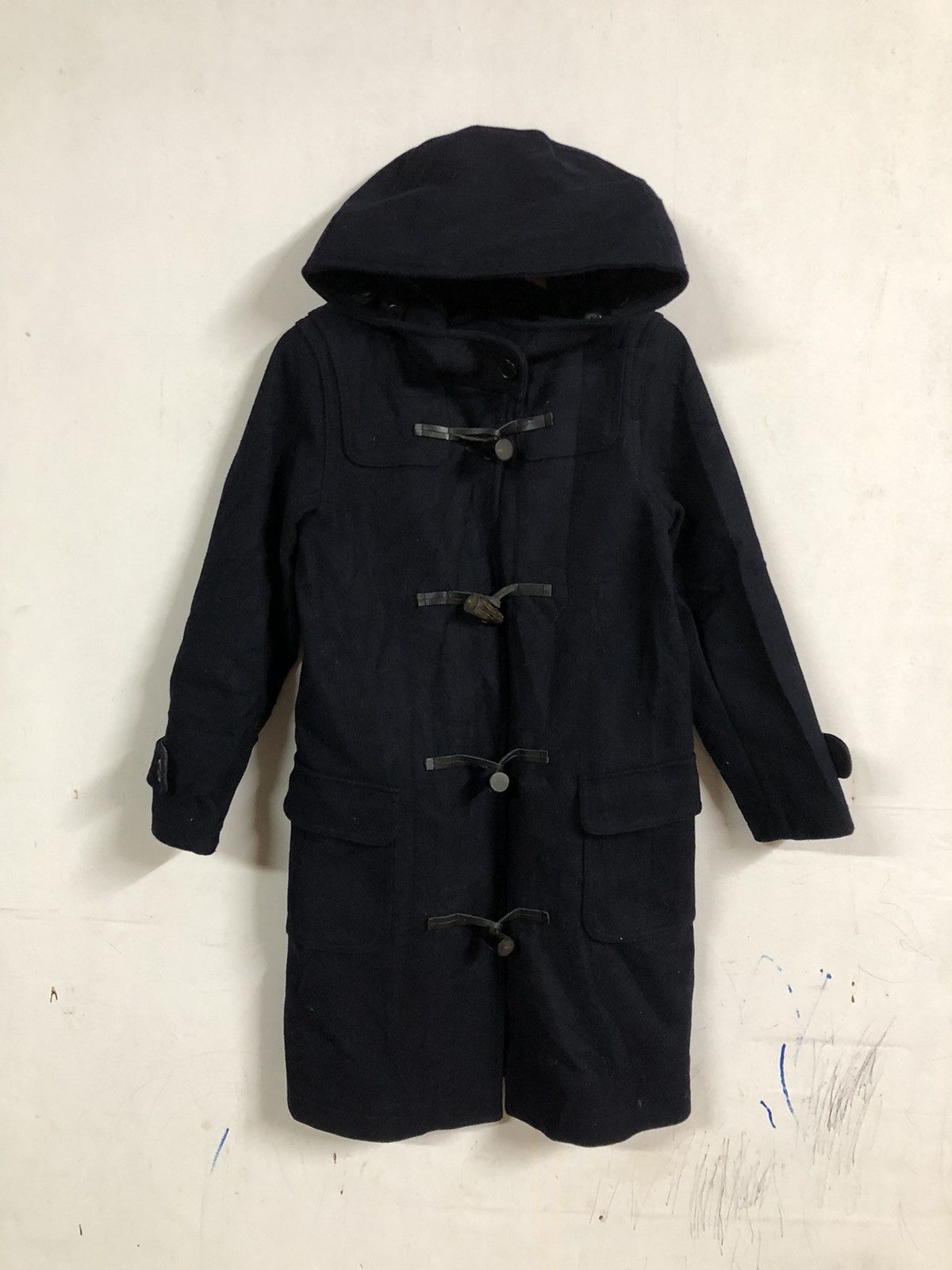 Designer × Japanese Brand × Journal Standard Vintage Y2K Journal Standard Wool Long Jacket Size S / US 4 / IT 40 - 1 Thumbnail