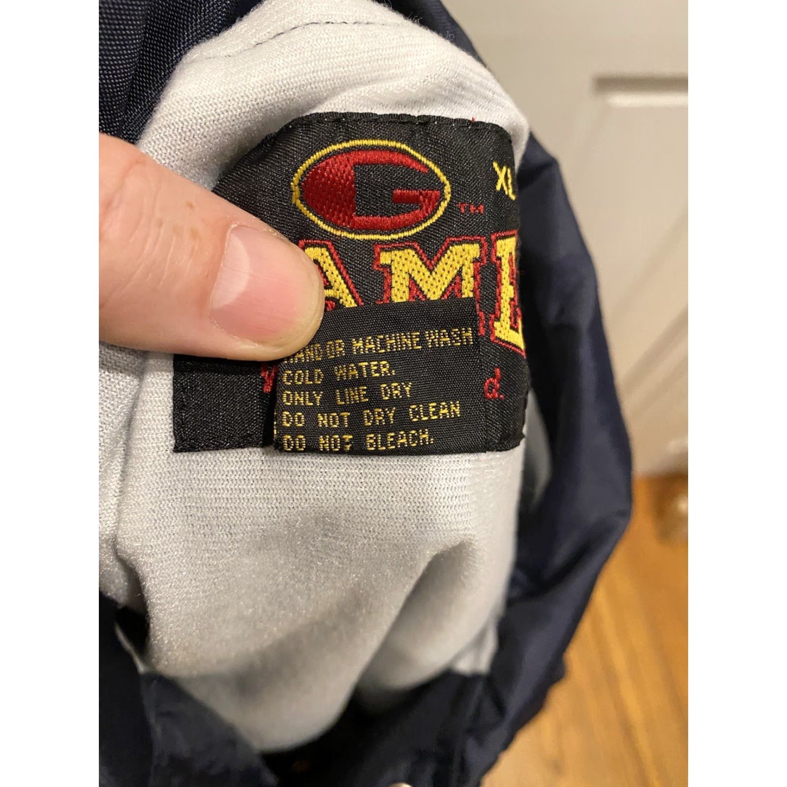 Vintage VINTAGE Game Jacket Rockland #841 F.O.E. Blue Snap XL Coach Jacket Windbreaker Workwear Mens L Blue Snap Size US L / EU 52-54 / 3 - 8 Thumbnail