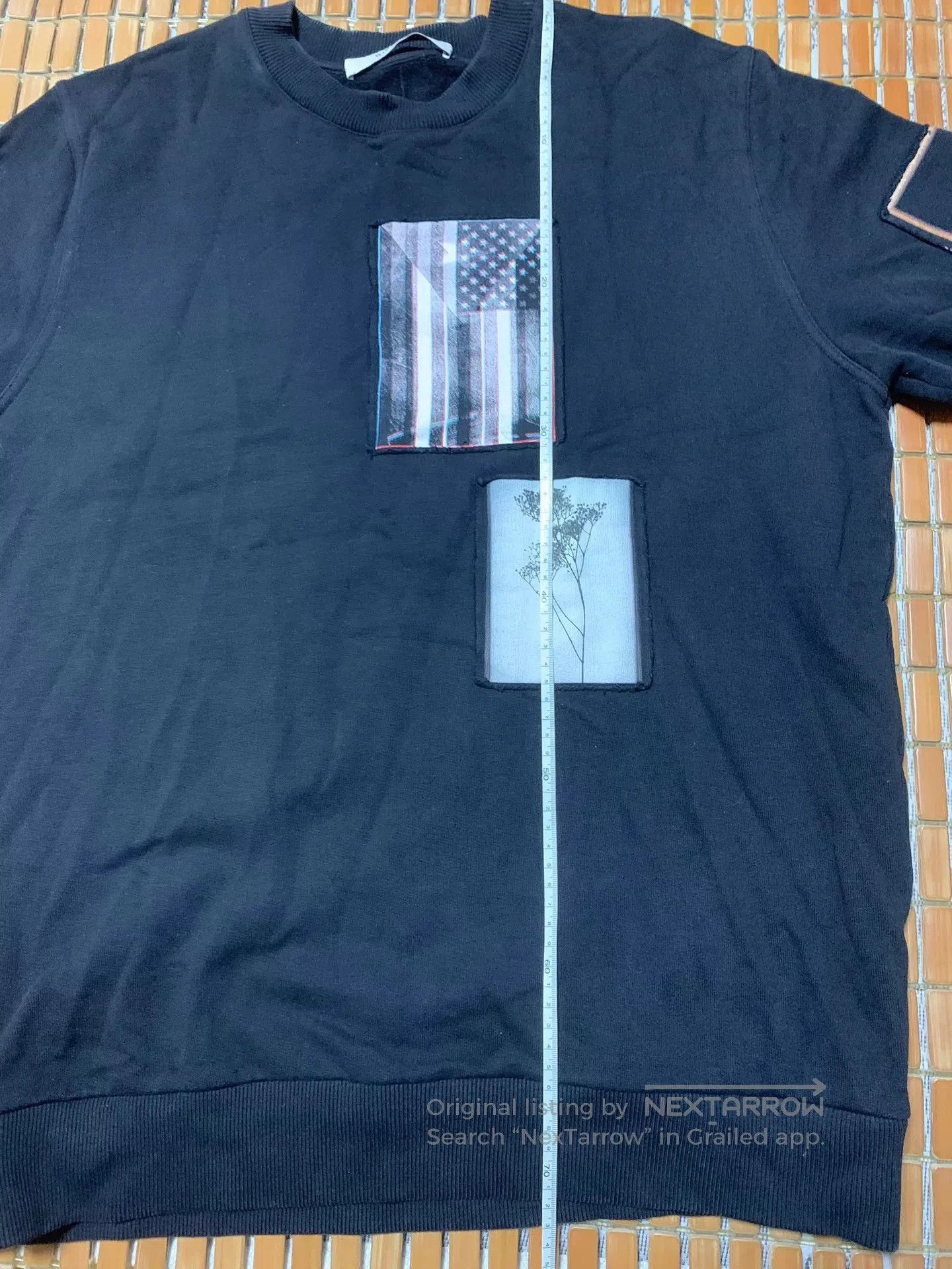 Givenchy Givenchy Montage Flag Patch Sweatshirt. Size US M / EU 48-50 / 2 - 8 Thumbnail