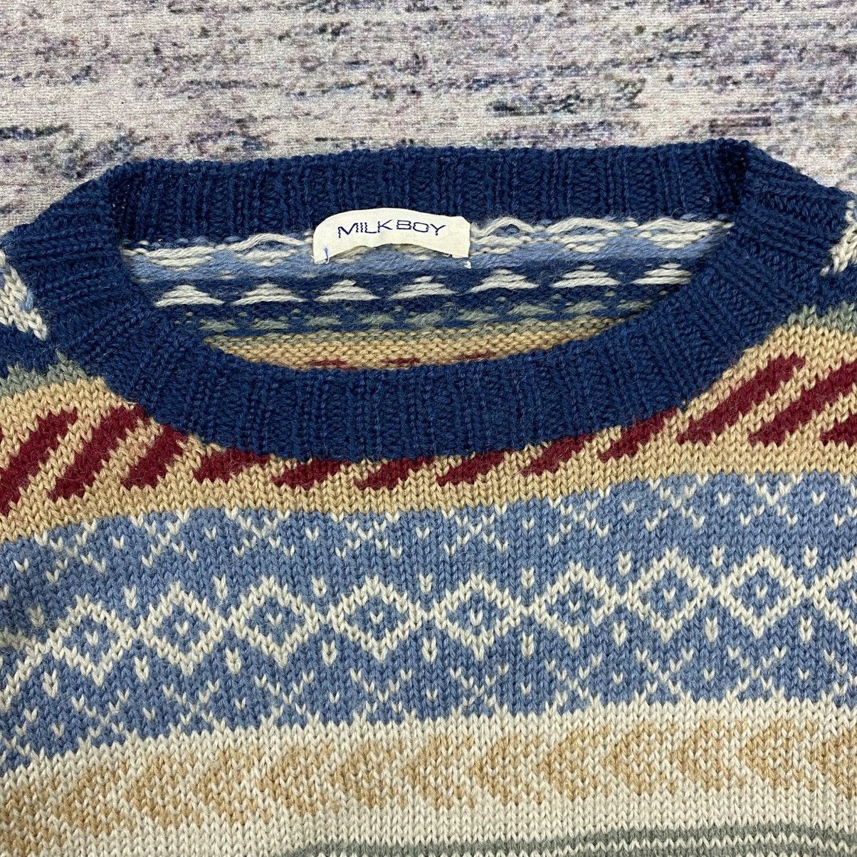 Japanese Brand Milkboy knit sweater Size US M / EU 48-50 / 2 - 5 Thumbnail