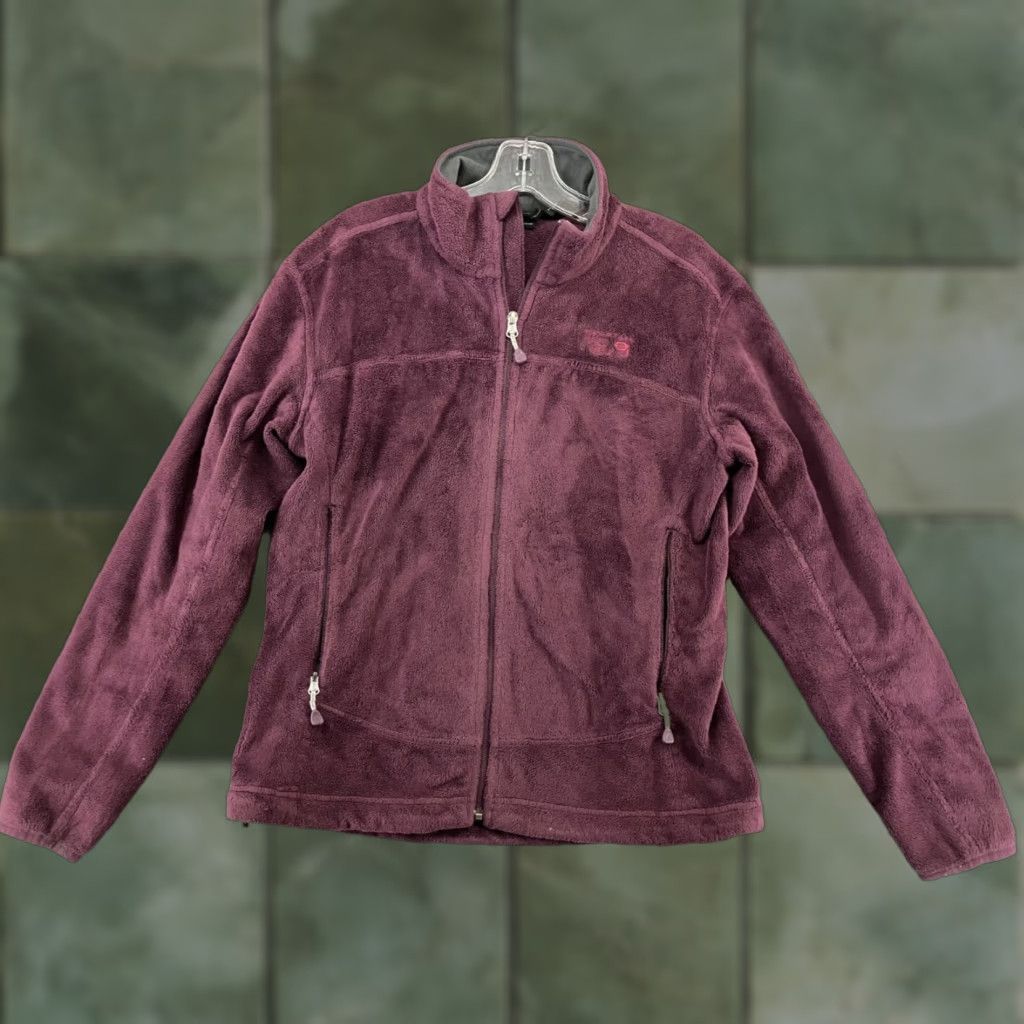 Mountain Hardwear Mountain Hardwear Collared Jacket Womens M Full Zip Purple Fleece Size M / US 6-8 / IT 42-44 - 1 Thumbnail