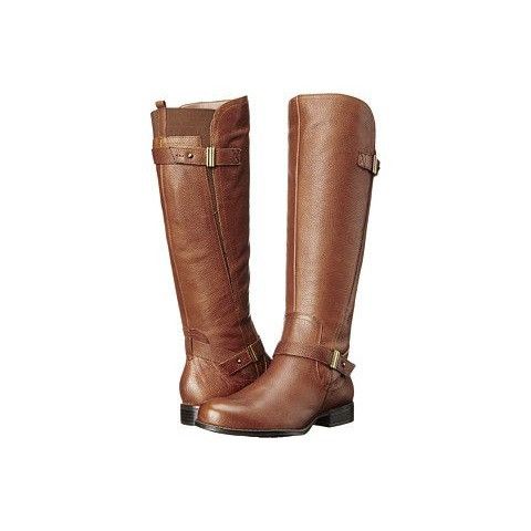 Naturalizer Naturalizer Joan Wide Calf Leather Boots - Size 6.5 Size US 6.5 / IT 36.5 - 1 Thumbnail