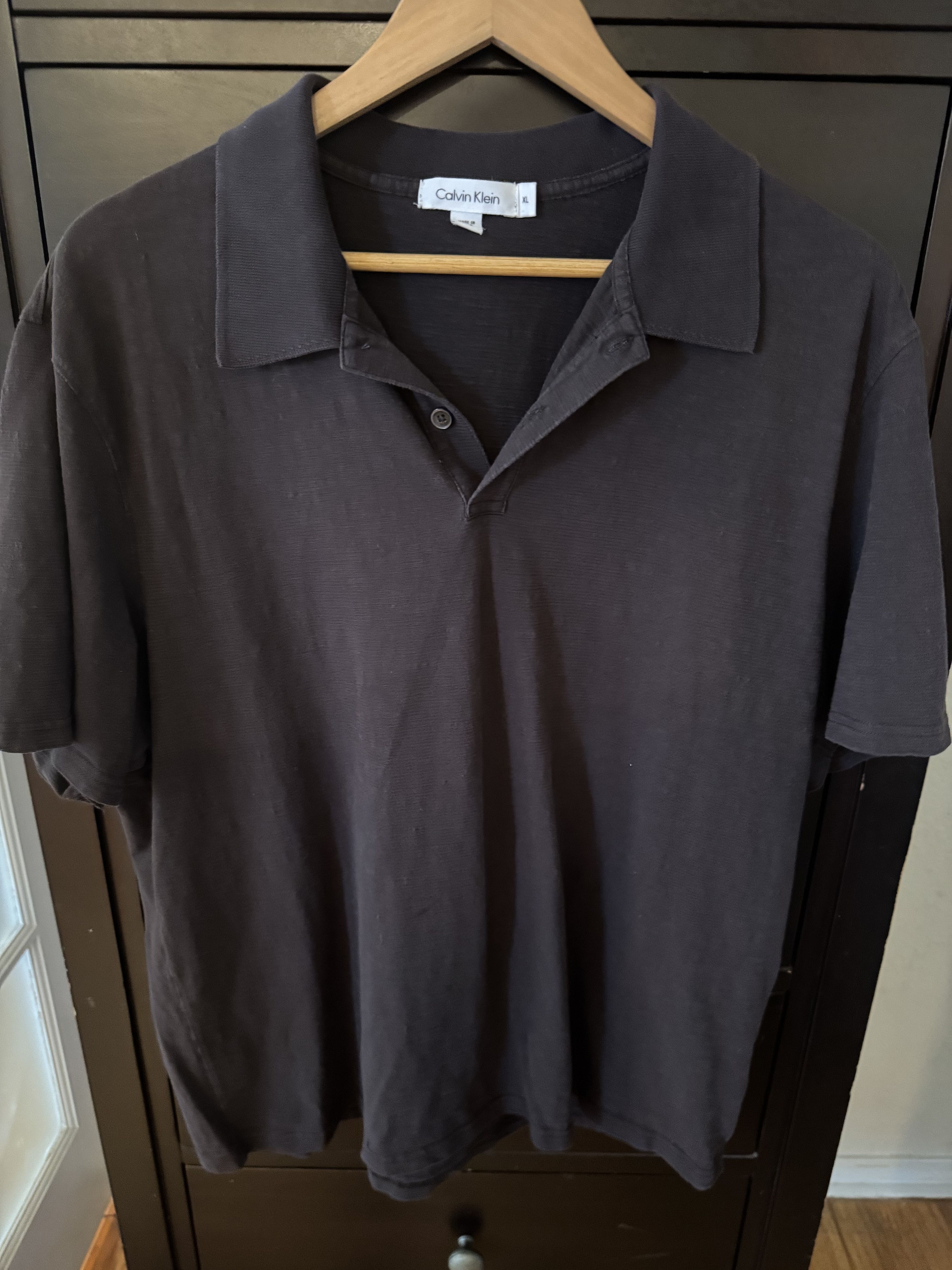 Calvin Klein Calvin Klein Brown XL Polo Shirt Size US XL / EU 56 / 4 - 4 Thumbnail